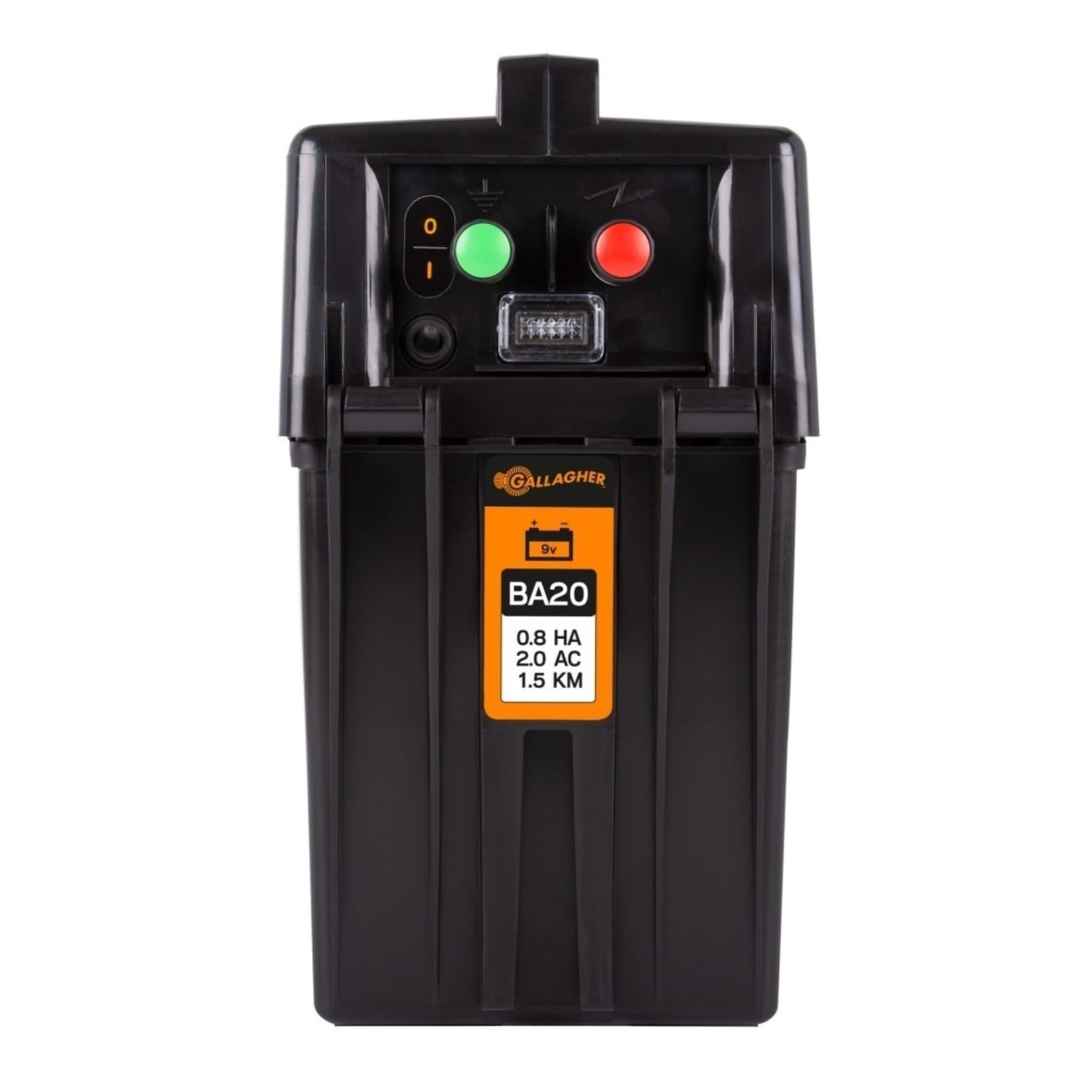 Gallagher Électrificateur sur pile Gallagher BA20 – 0,17 J, 9 V/12 V