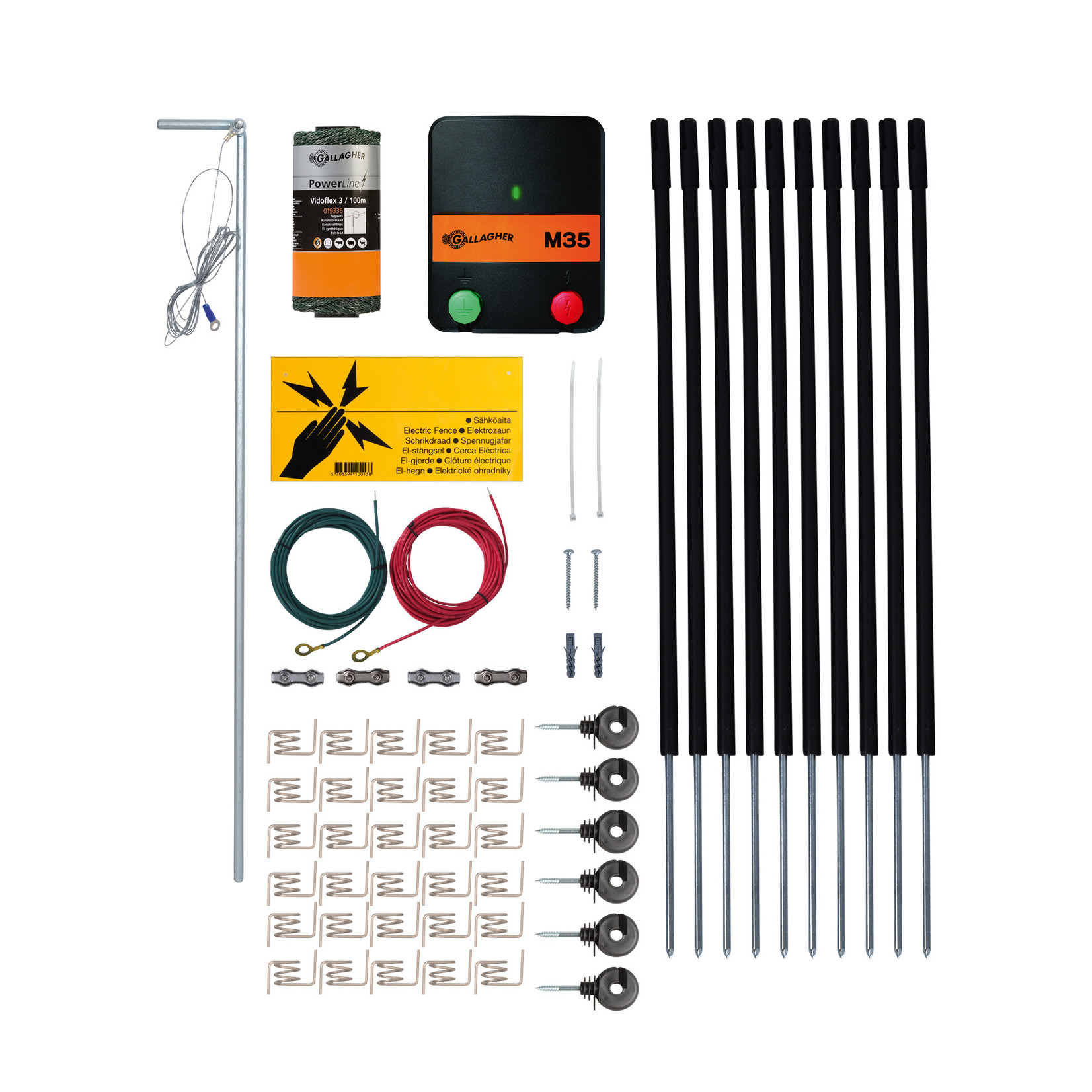 Gallagher  Kit Jardin M35 230V – 50 cm