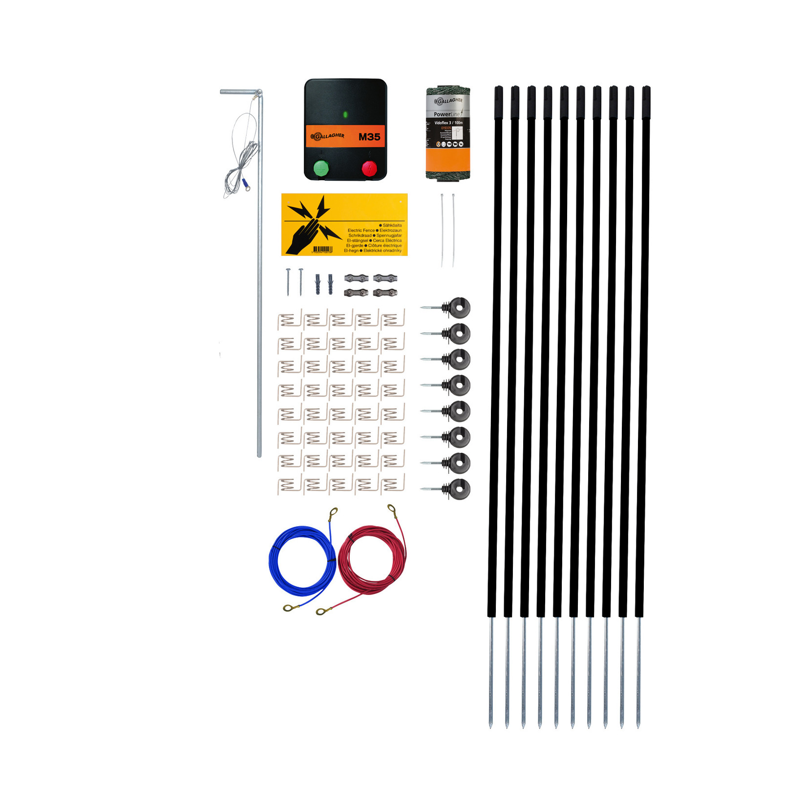 Gallagher Kit Jardin M35 230V – 80 cm
