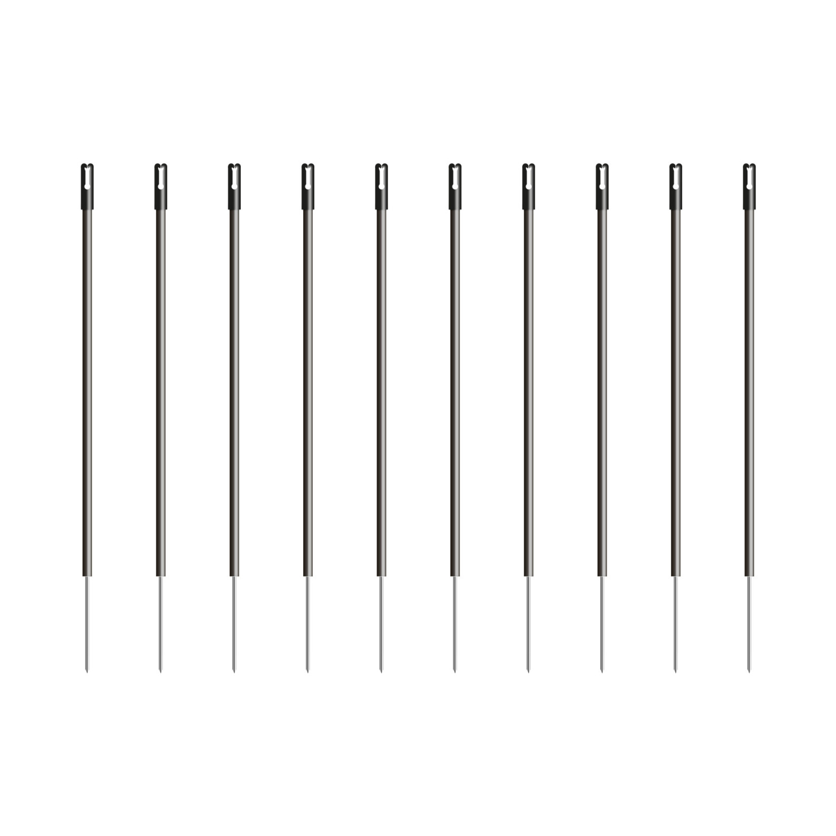 Gallagher Piquet PVC Gallagher – noir, ø 13 mm, 0,98 m (lot de 10)