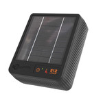 Gallagher S12li Électrificateur solaire avec batterie (0,12 J - Solaire) avec support gratuit
