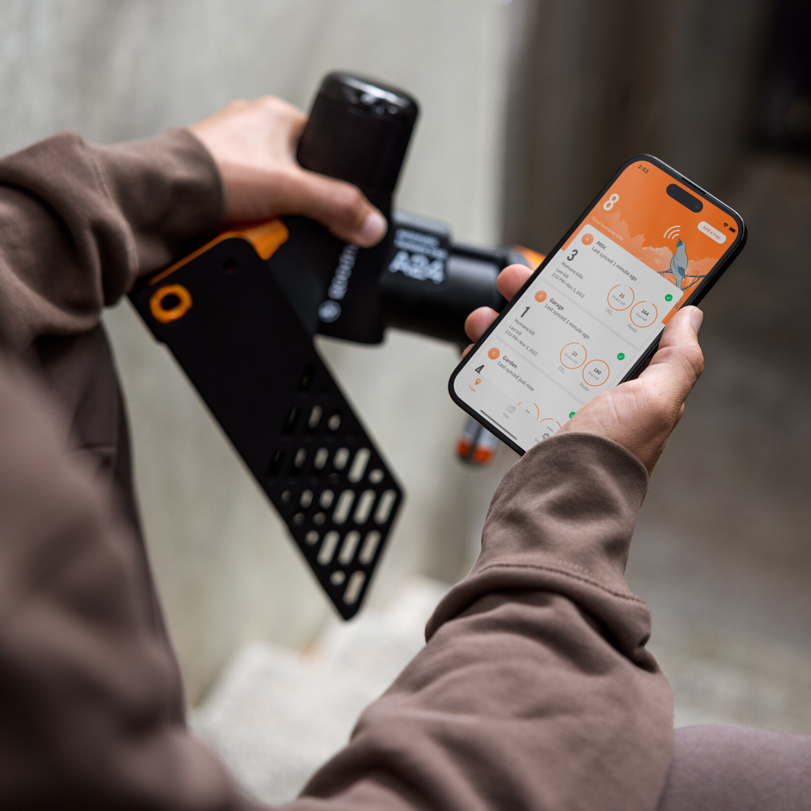 Goodnature Kit de mise à niveau Goodnature® Smart Cap pour piège A24