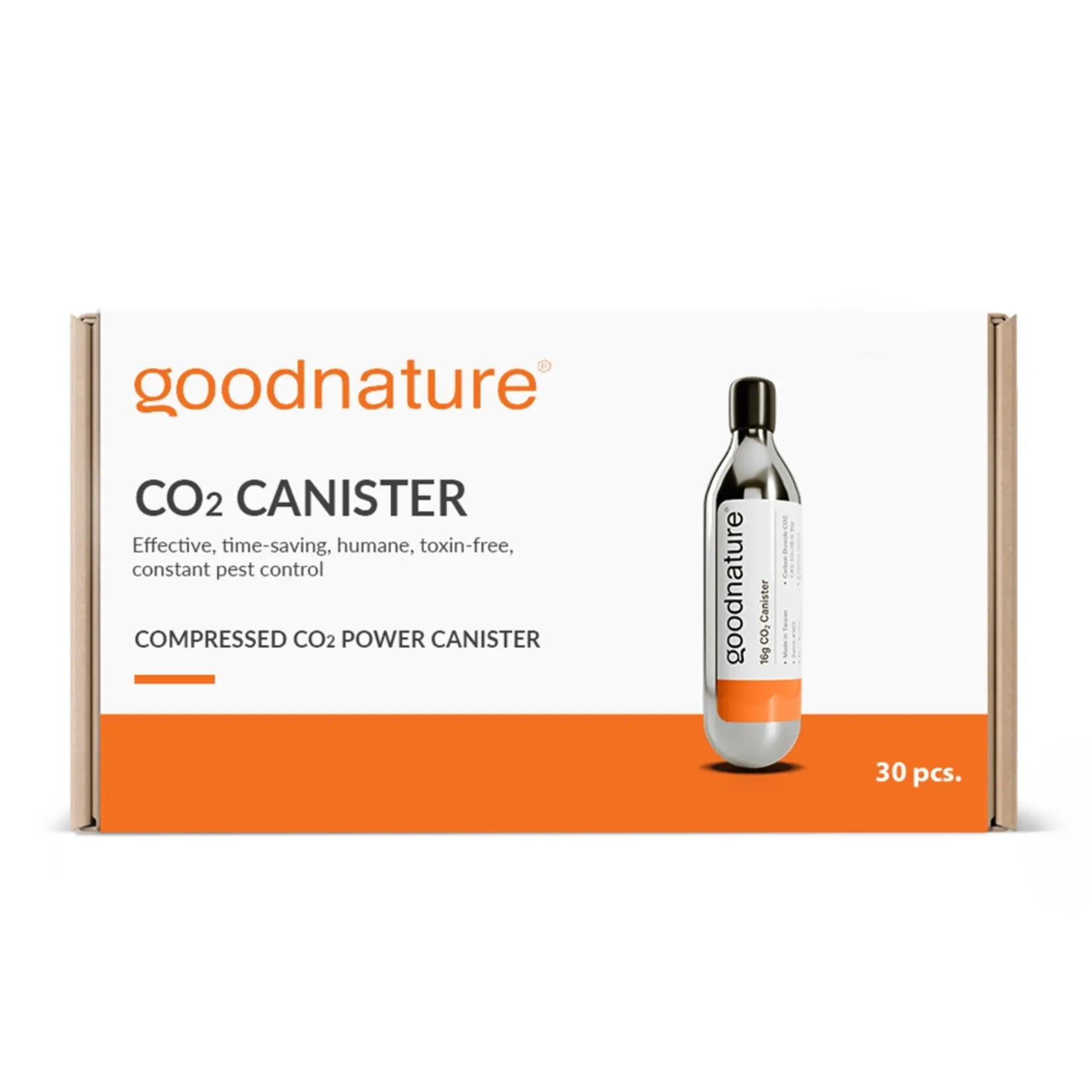 Goodnature 30 cartouches à gaz Goodnature® pour piège à rats A24