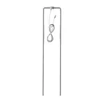 Gallagher Prise de terre double Gallagher – 0,5 m avec câble de 3 m