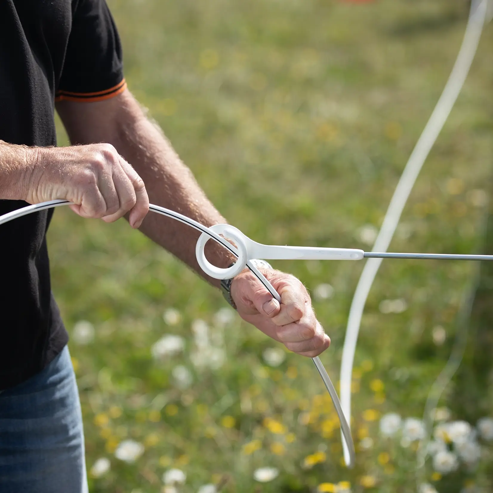 Gallagher 5 isolateurs à anneau Gallagher 40 cm