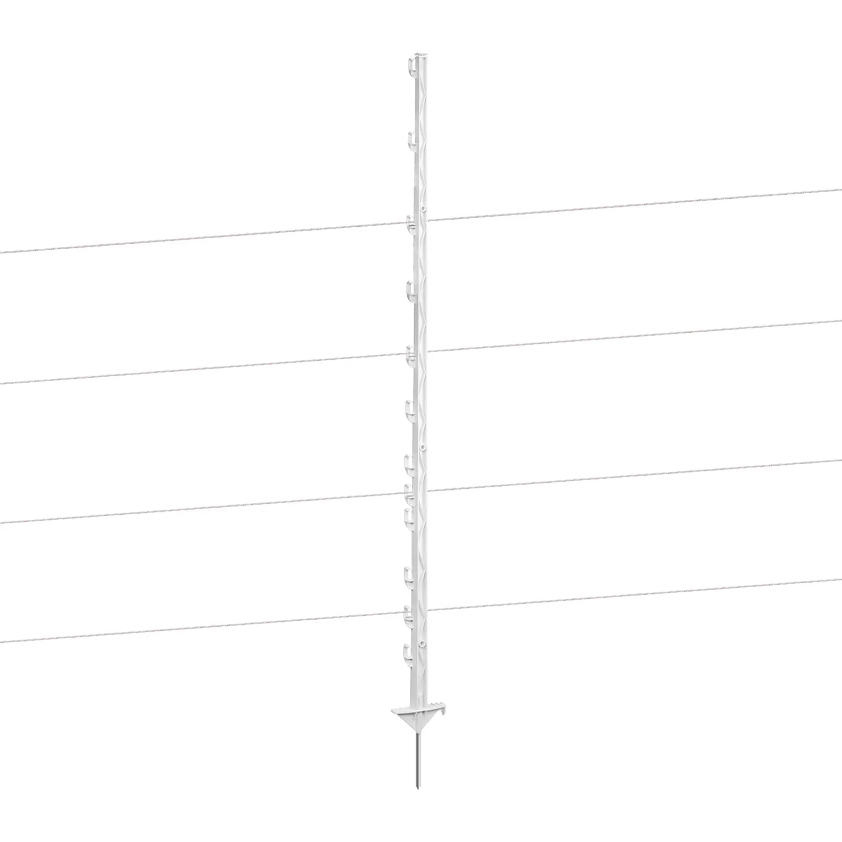 Gallagher Piquet Gallagher Vario – blanc, 1,55 m (lot de 20)