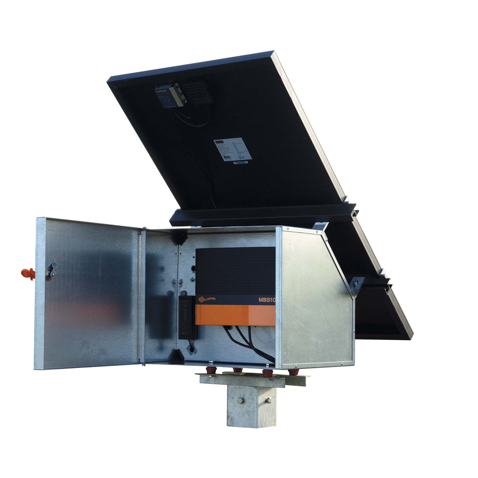 Gallagher MBS1000i électrificateur solaire avec système anti-vol (10 J - 12 V/Solaire)