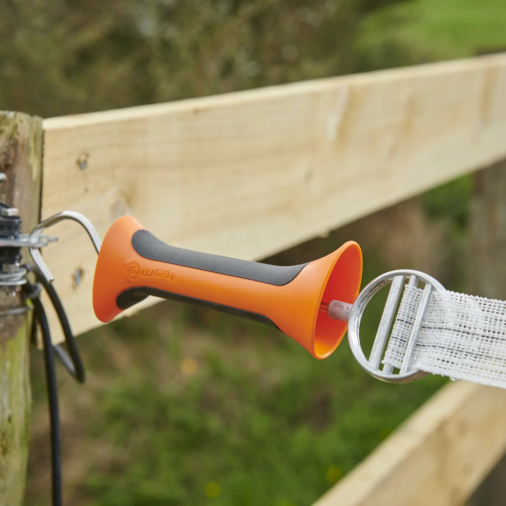 Gallagher Poignée haute résistance avec revêtement caoutchouc