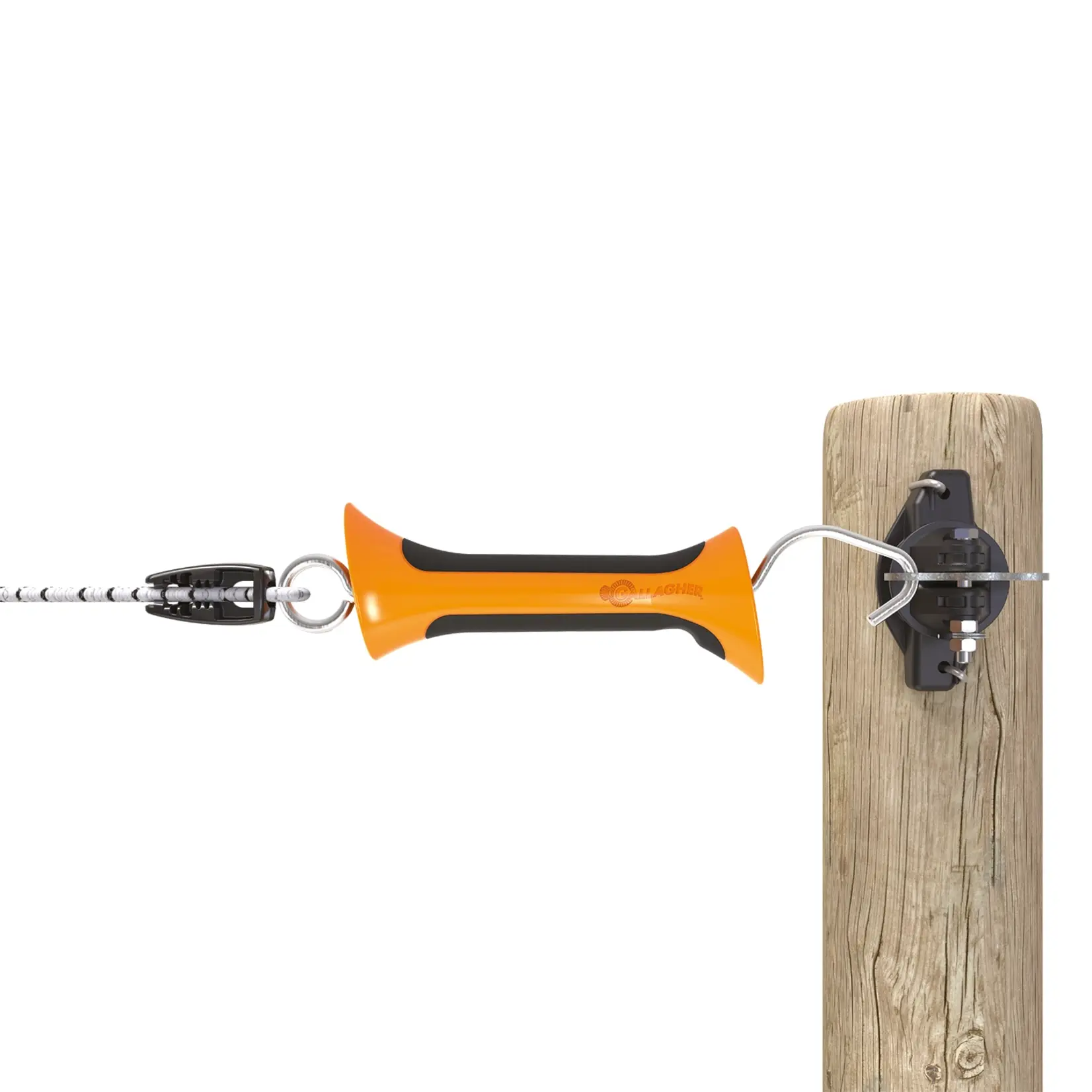 Gallagher Poignée de porte robuste avec cordon/fil en caoutchouc