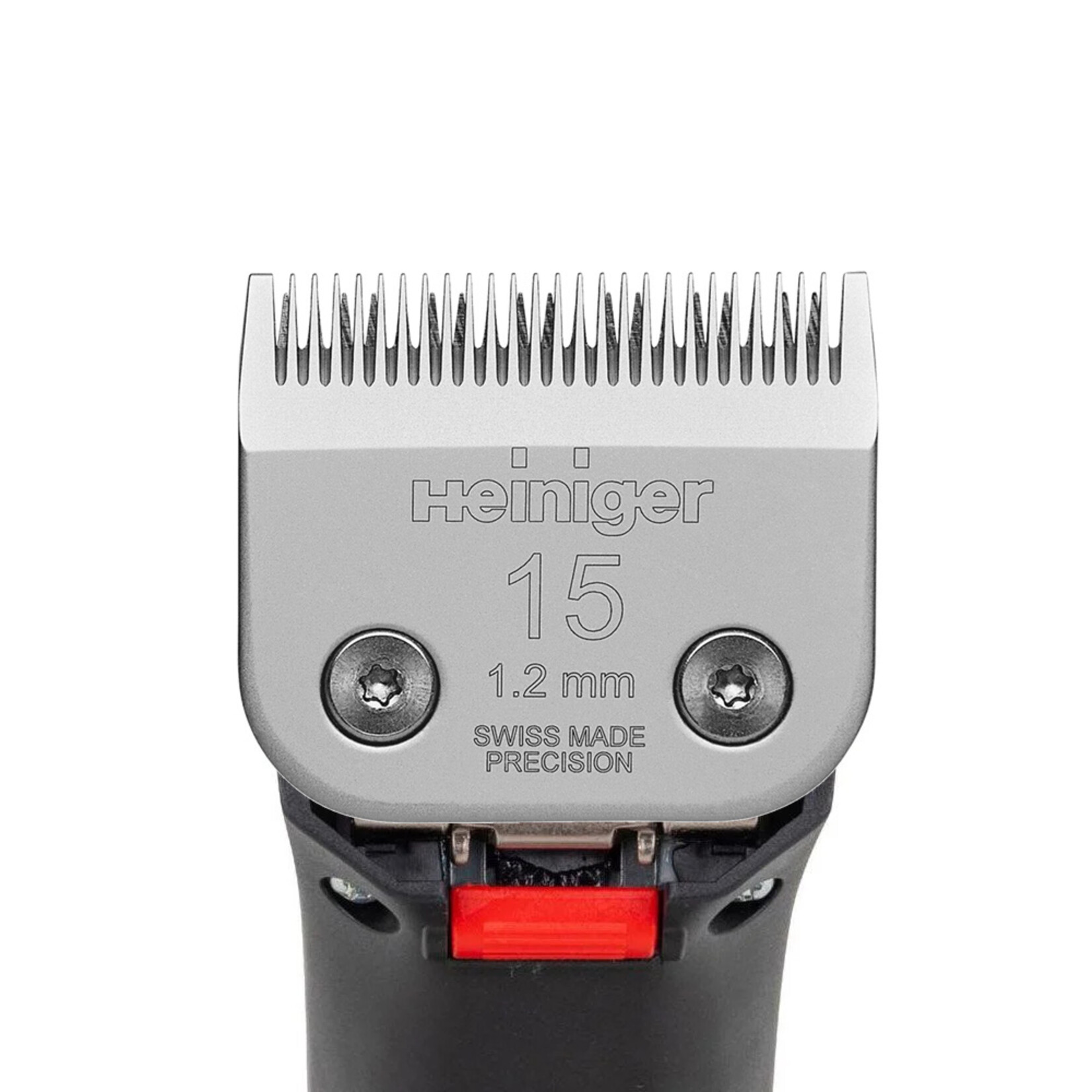 Heiniger Tête de tondeuse Heiniger Snap-On n° 15 / 1,2 mm « Red Line »