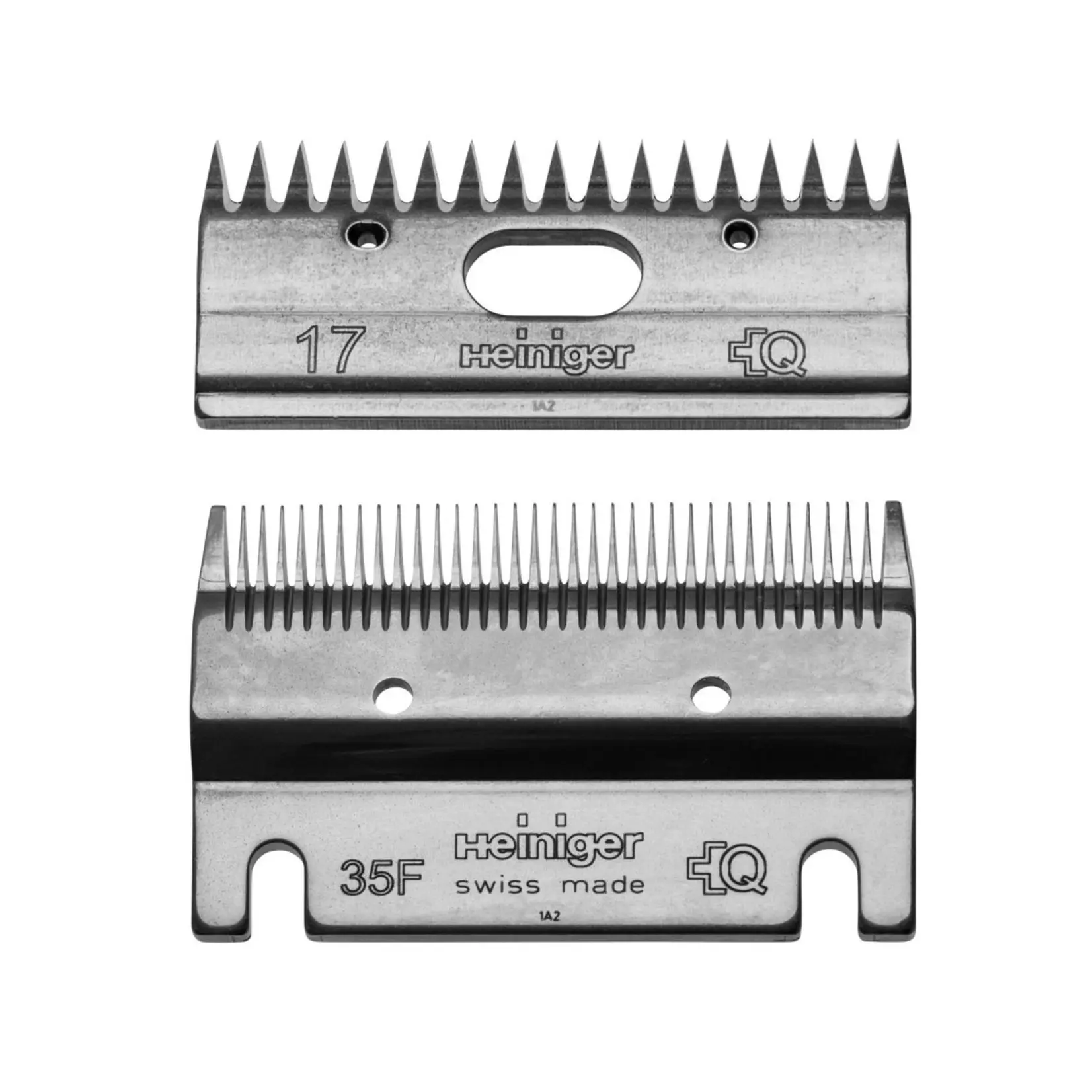 Heiniger Jeu de lames de tondeuse Heiniger pour chevaux (fines) - 35F/17