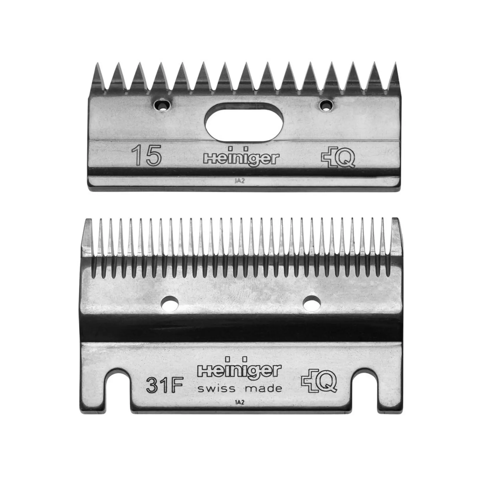 Heiniger Jeu de lames de tondeuse Heiniger pour chevaux/bovins (fines) - 31F/15