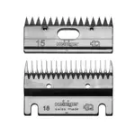 Heiniger Jeu de lames de tondeuse Heiniger pour bovins - 18/15