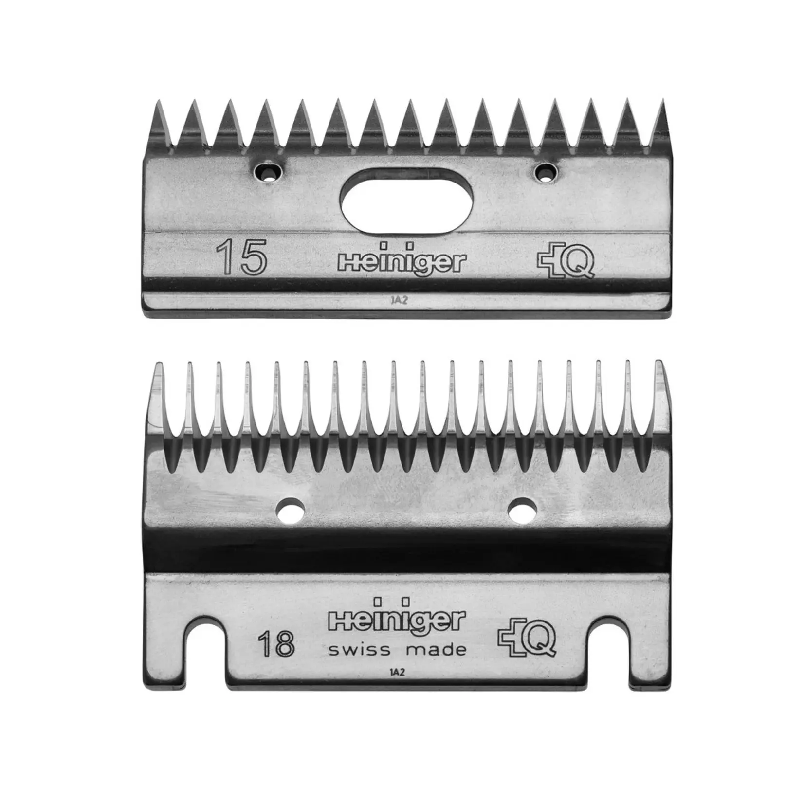 Heiniger Jeu de lames de tondeuse Heiniger pour bovins - 18/15