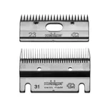 Heiniger Jeu de lames de tondeuse Heiniger pour chevaux/bovins - 31/23