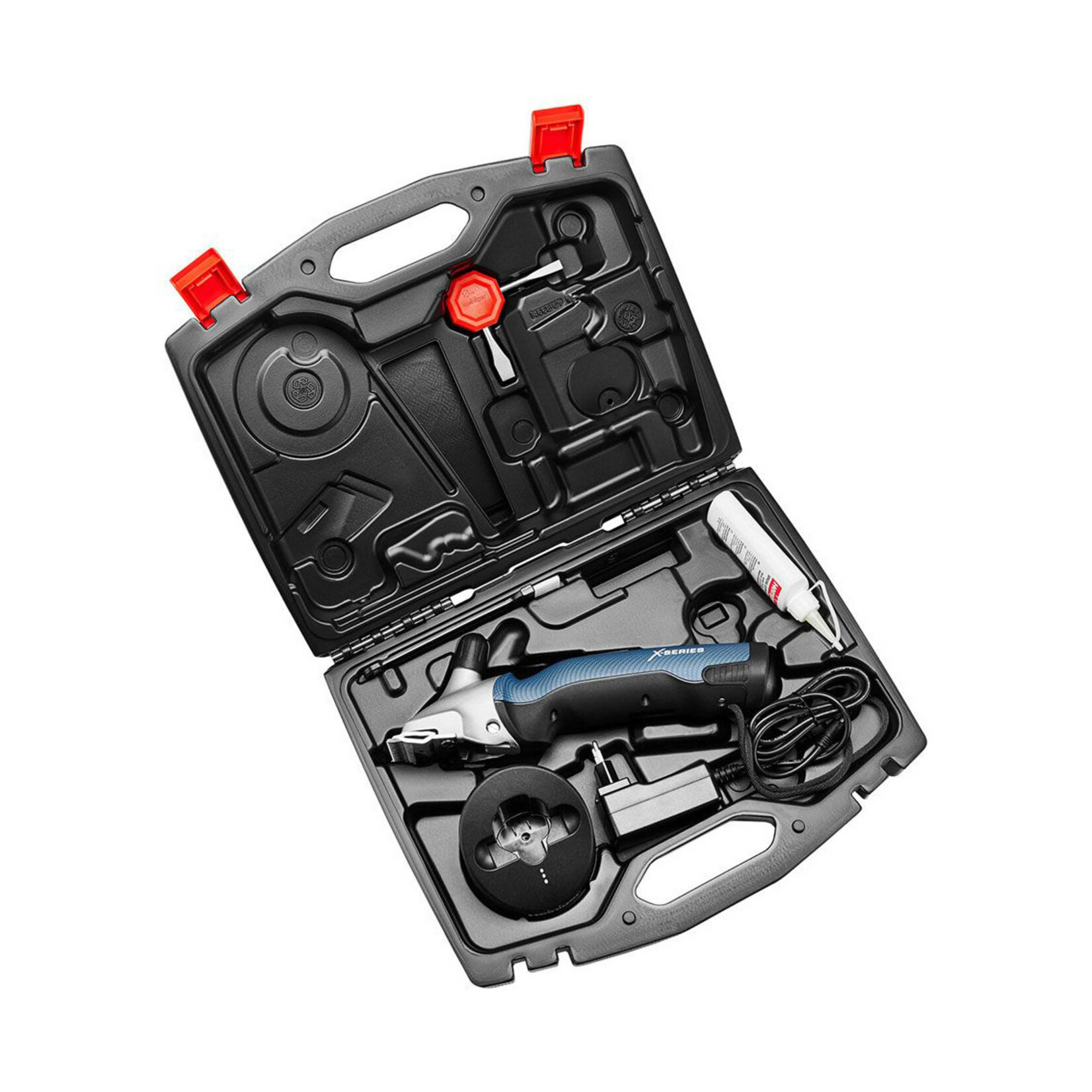 Heiniger Tondeuse à batterie pour bovins Heiniger Xplorer - 2 batteries