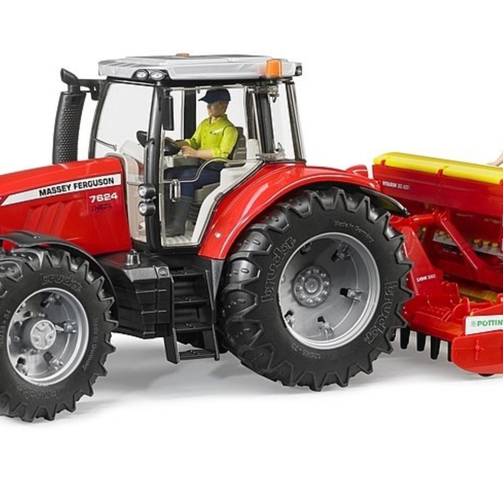 Bruder Tracteur Bruder Massey Ferguson 7624 – 1:16