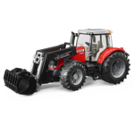 Bruder Tracteur Bruder Massey Ferguson 7624 avec chargeur – 1:16