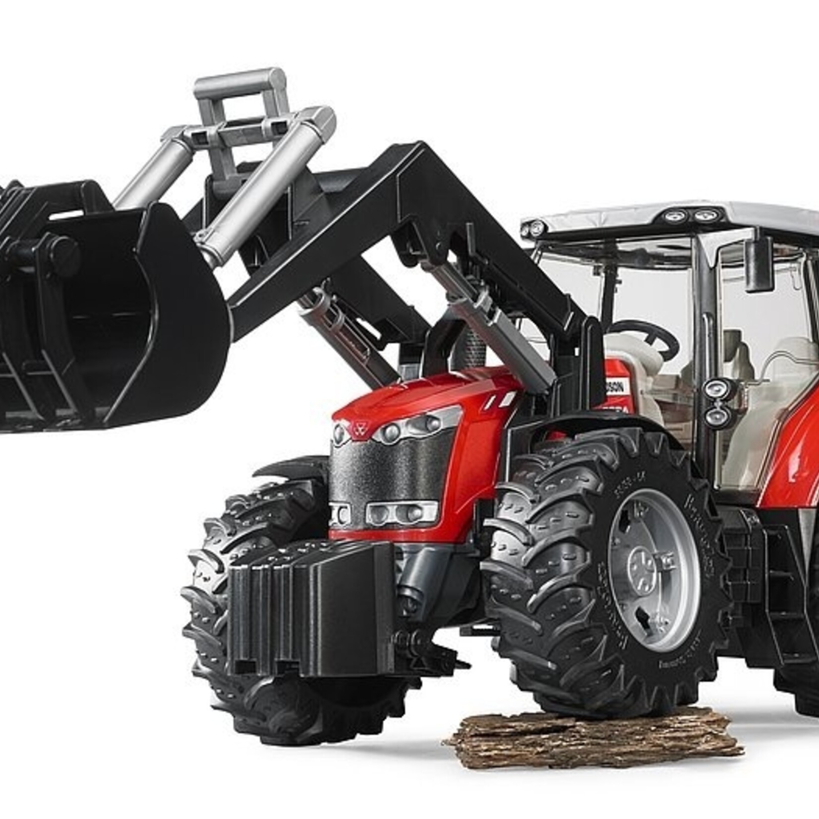 Bruder Tracteur Bruder Massey Ferguson 7624 avec chargeur – 1:16