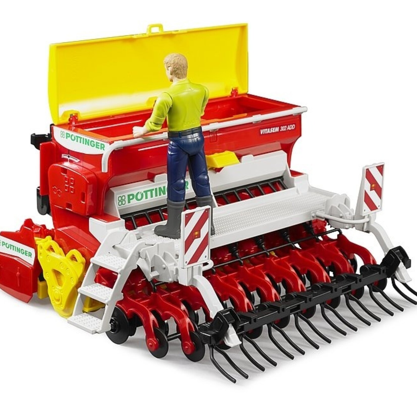Bruder Semoir Bruder herse rotative Vitasem 302ADD de Pöttinger – 1:16