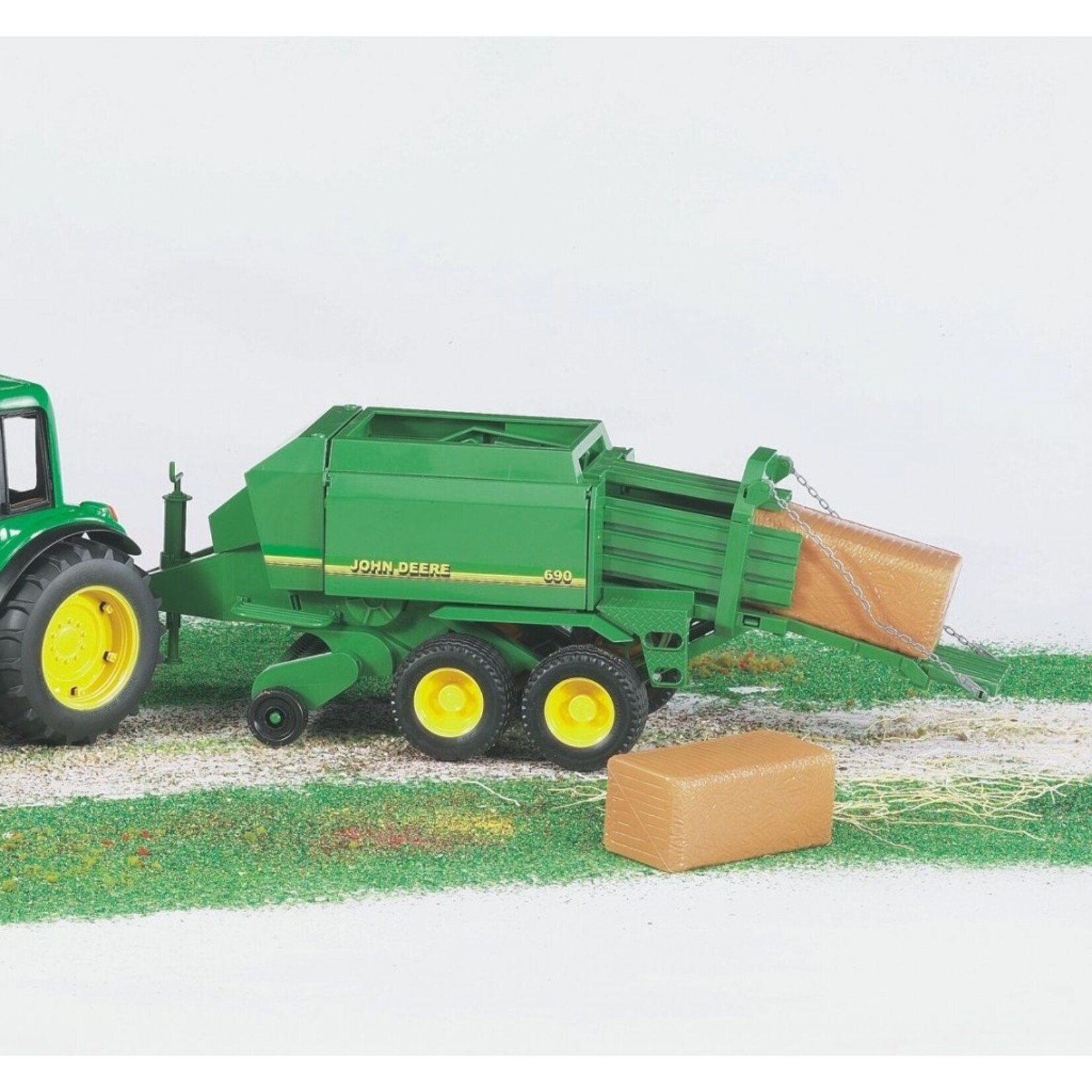 Bruder Presse à balles Bruder grosses balles John Deere – 1:16