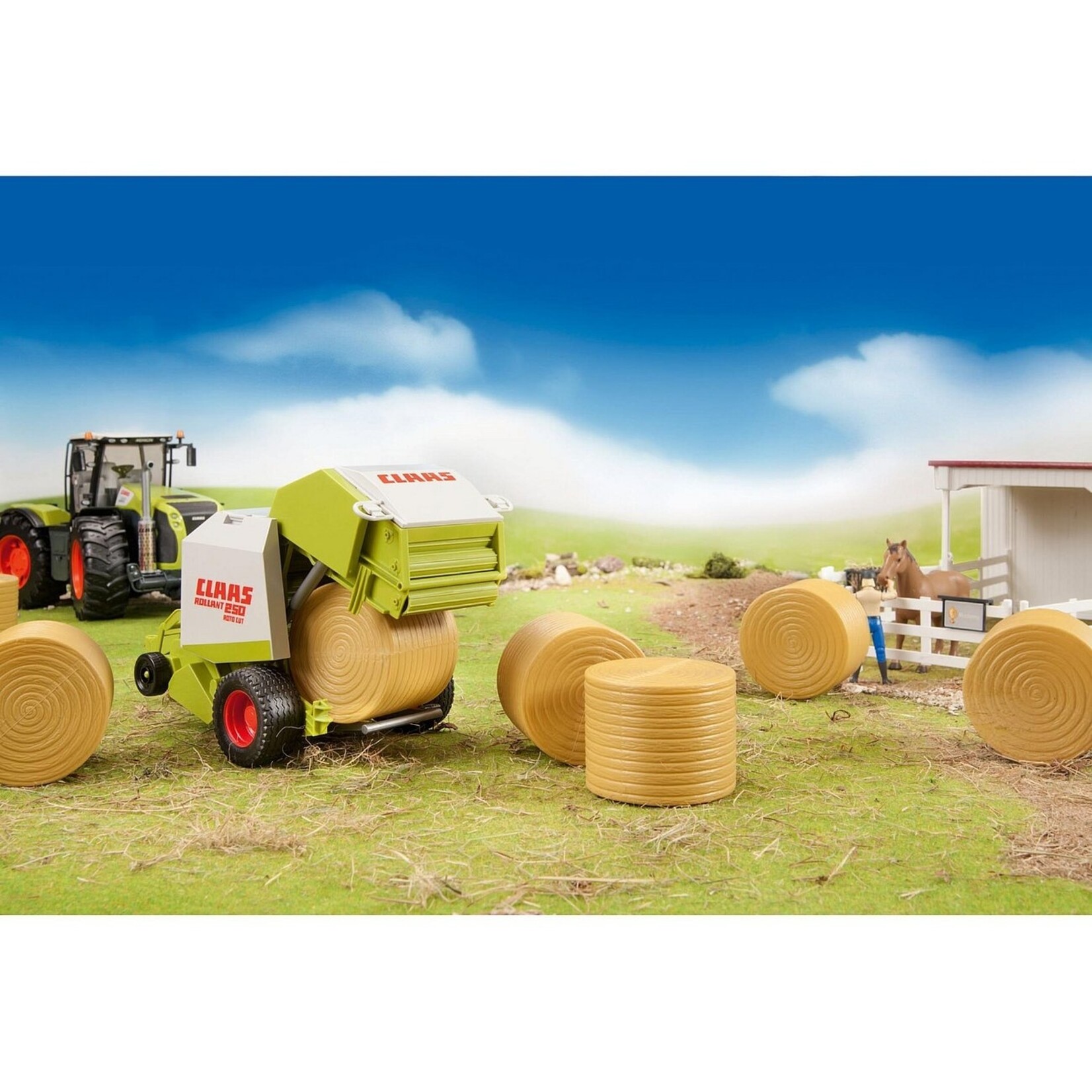 Bruder Presse à balles Bruder ballots Claas Rollant 250 – 1:16