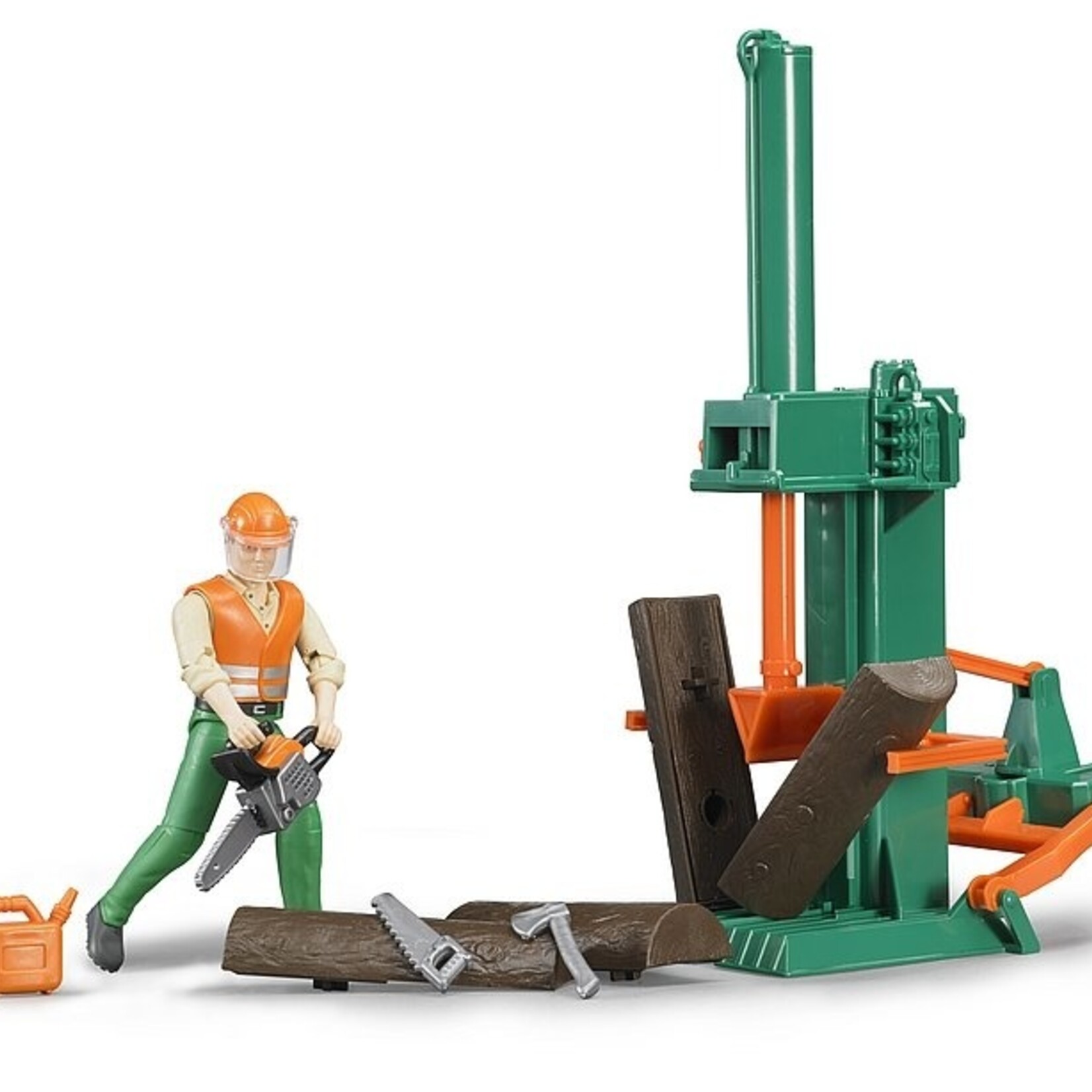 Bruder Figurines Bruder Ensemble bûcheron – 1:16