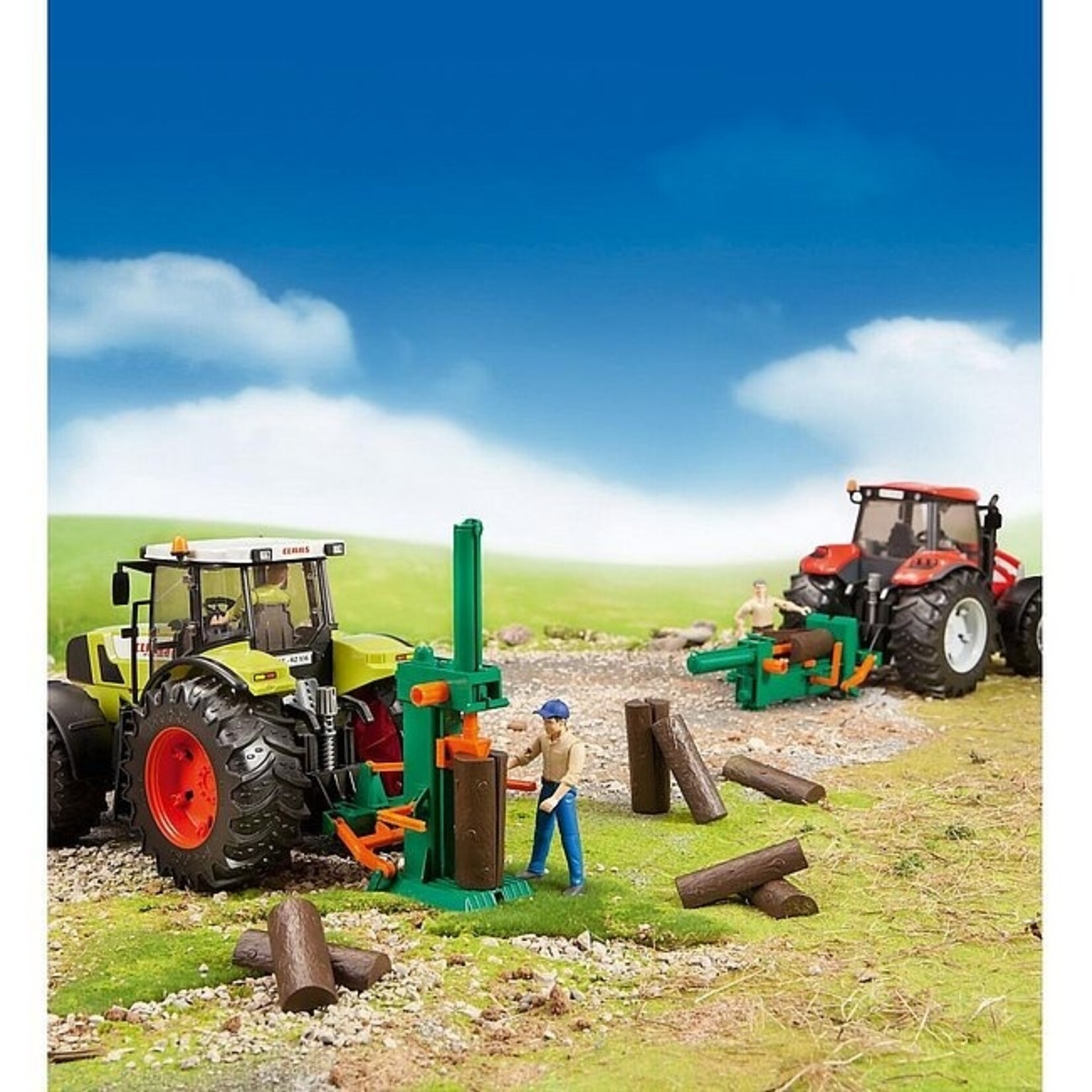 Bruder Figurines Bruder Ensemble bûcheron – 1:16