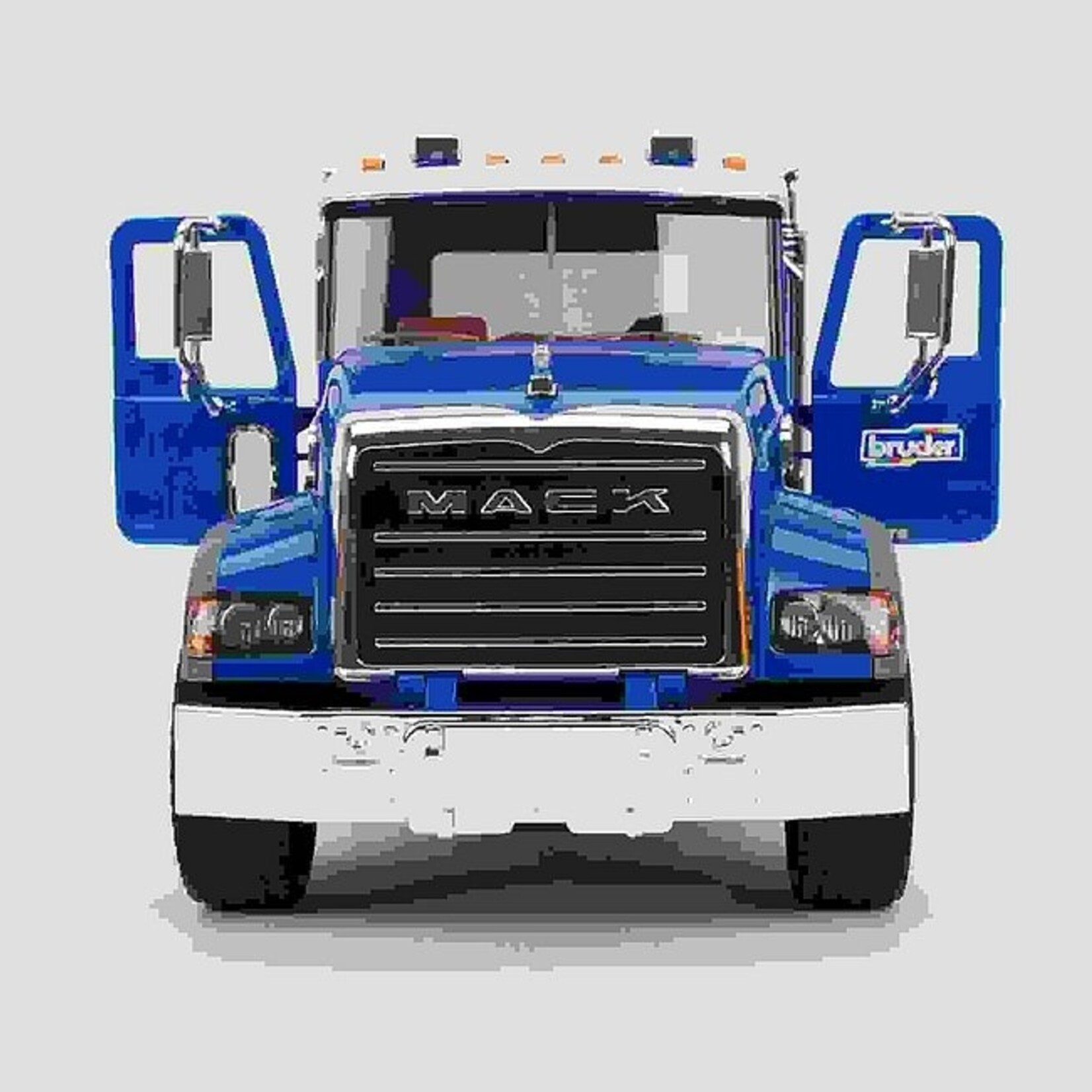 Bruder Camion Bruder Mack Trucks MACK Granite avec benne basculante