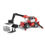 Bruder Chariot télescopique Bruder Manitou MRT 2150 avec accessoires – 1:16