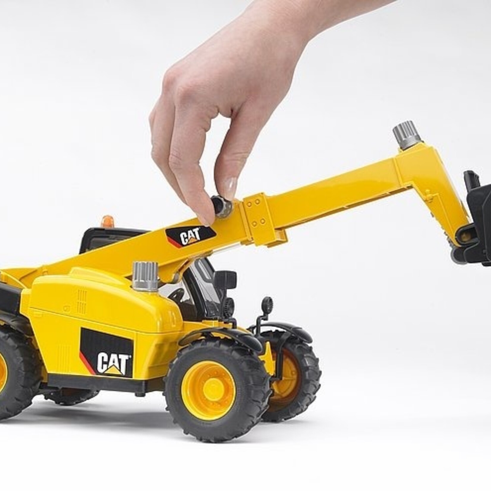 Bruder Chariot télescopique Bruder Caterpillar chargeur télescopique – 1:16