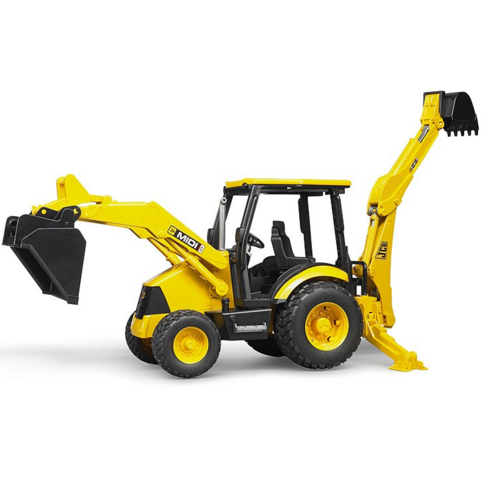 Bruder Chargeuse sur pneus Bruder pelleteuse JCB MIDI CX