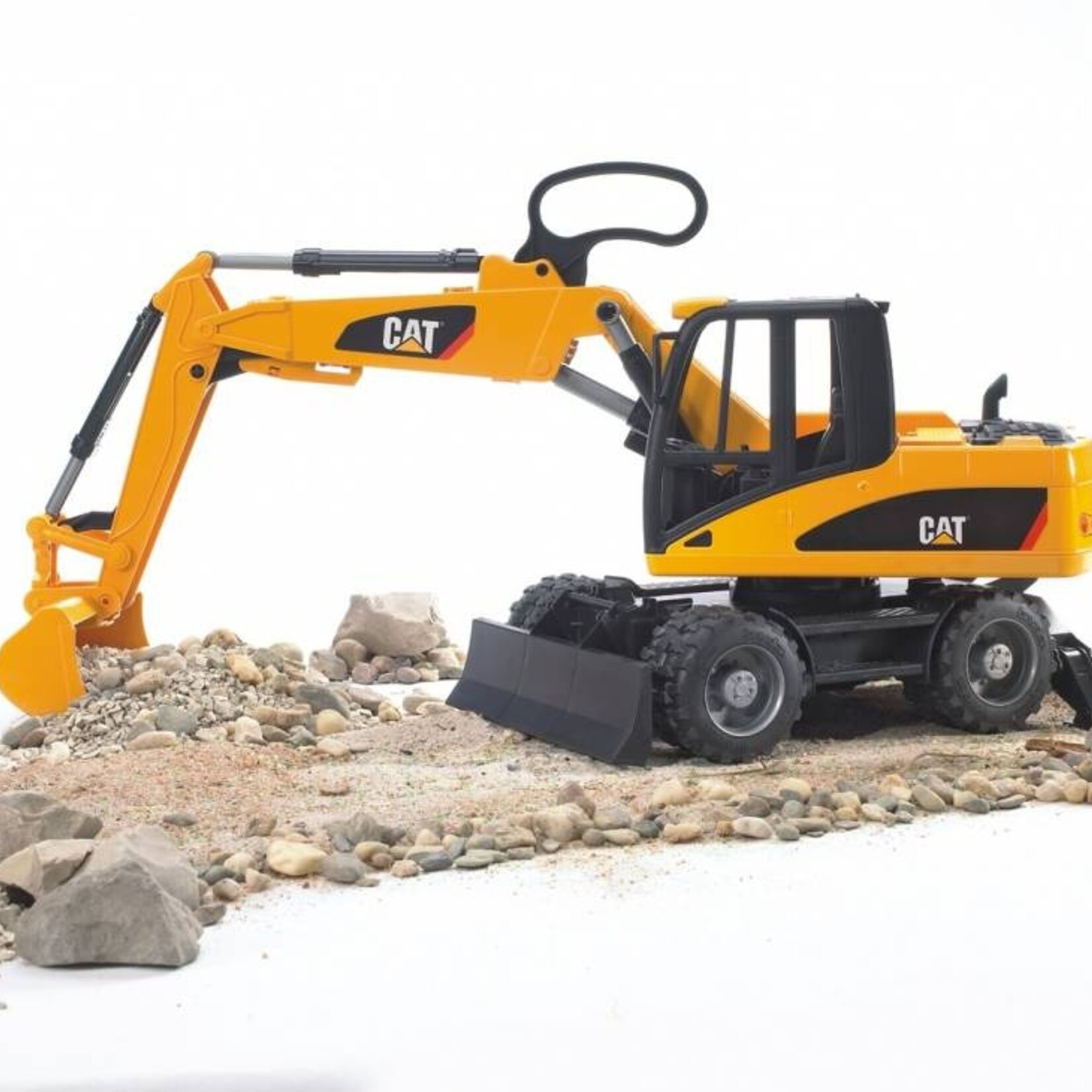 Bruder Pelleteuse Bruder Caterpillar Pelle sur pneus CAT