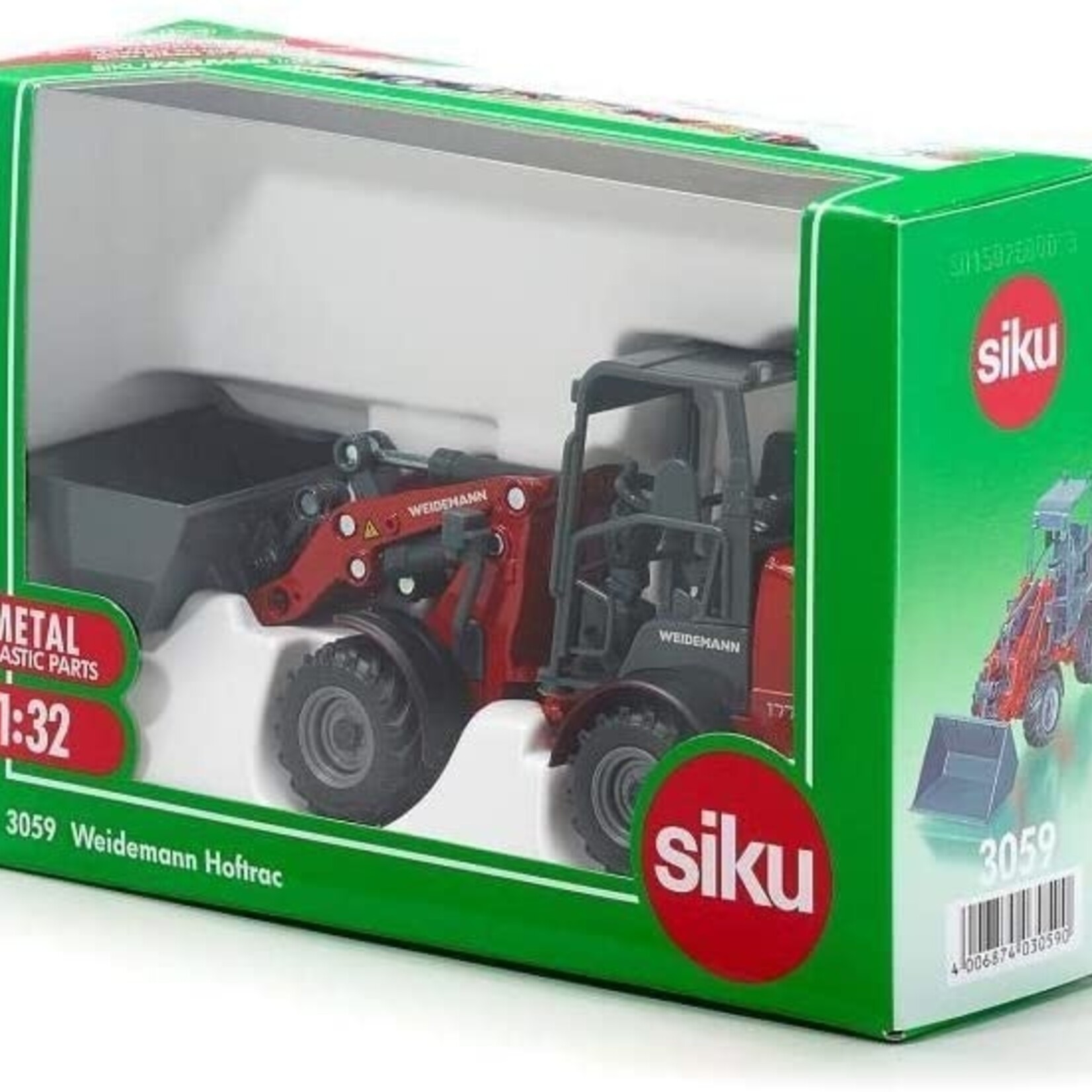 Siku Chargeuse sur pneus Siku Weidemann Hoftrac – 1:32