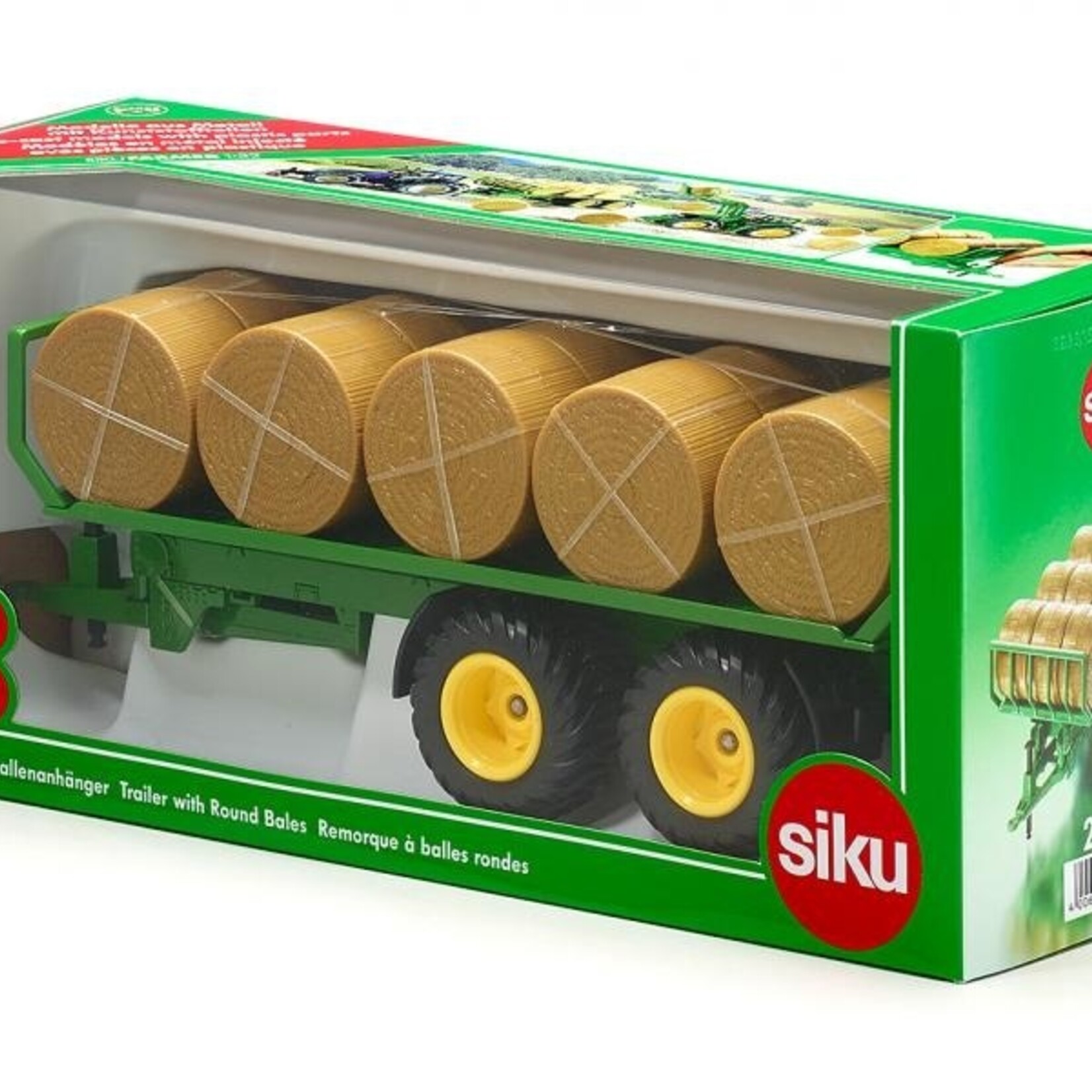 Siku Remorque Siku balles rondes – 1:32