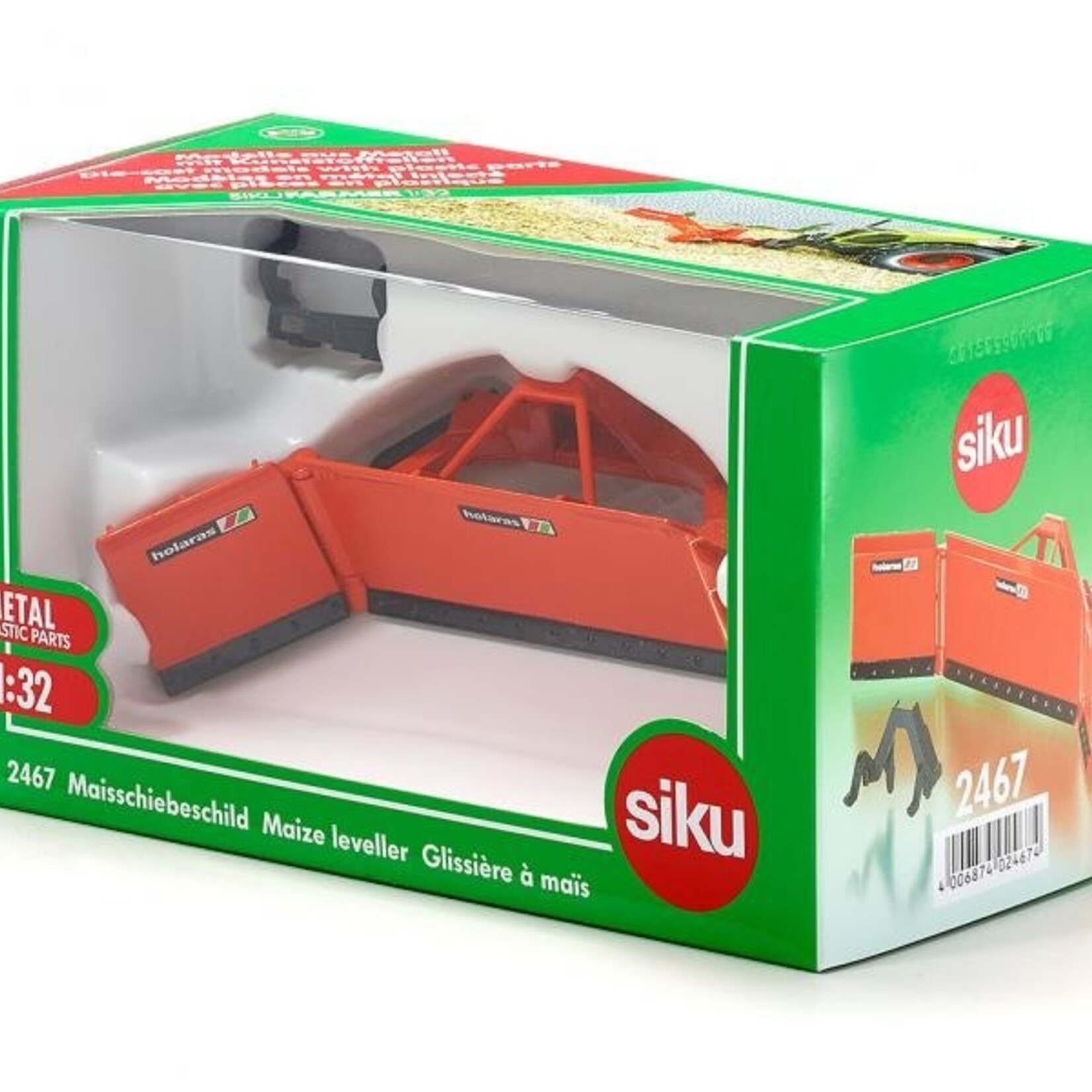 Siku Jouet Siku Holaras lame niveleuse pour mais – 1:32