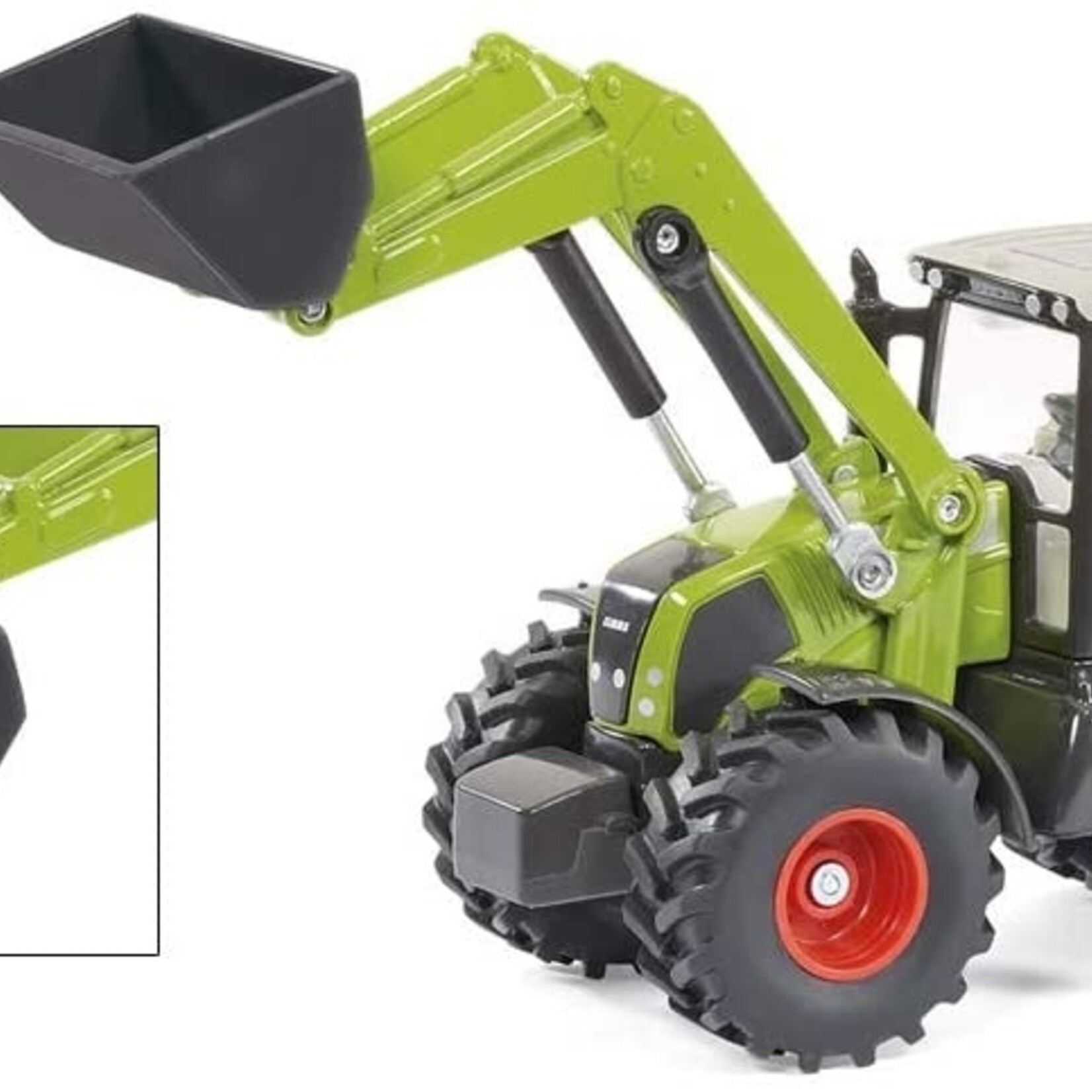 Siku Accessoire Siku Claas+chargeur frontal, Dolly, benne basculante – 1:50