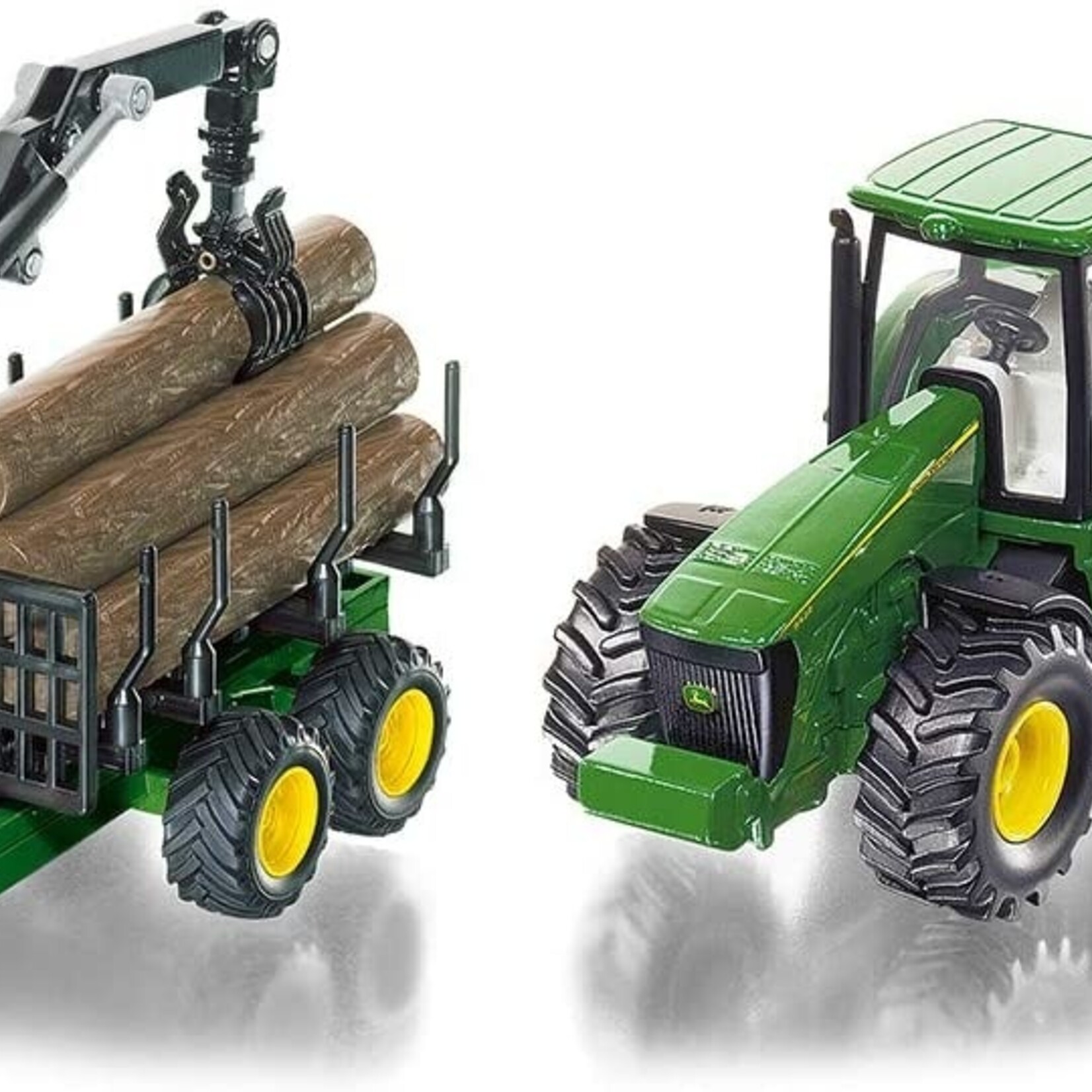 Siku Remorque Siku John Deere avec forestière – 1:50