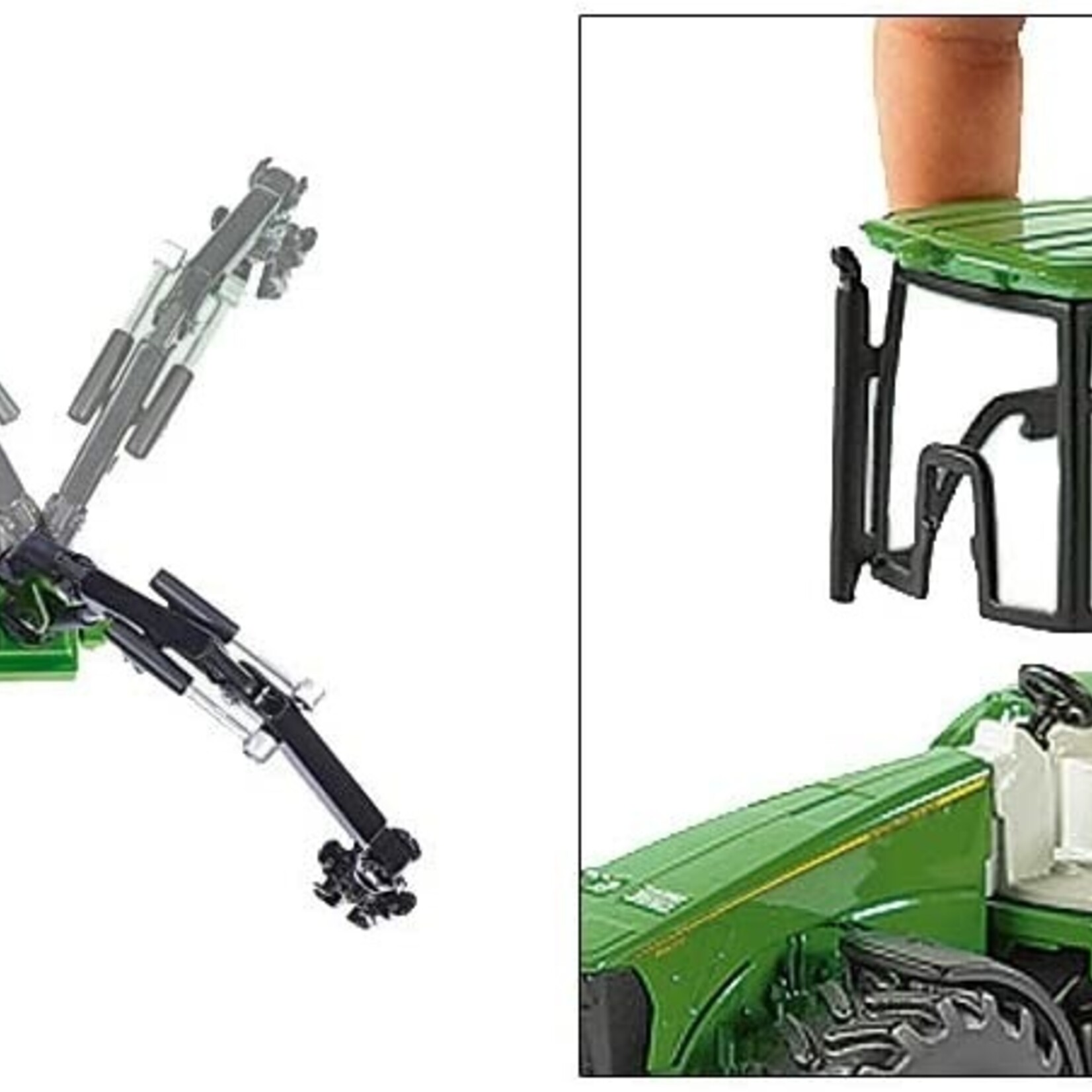 Siku Remorque Siku John Deere avec forestière – 1:50