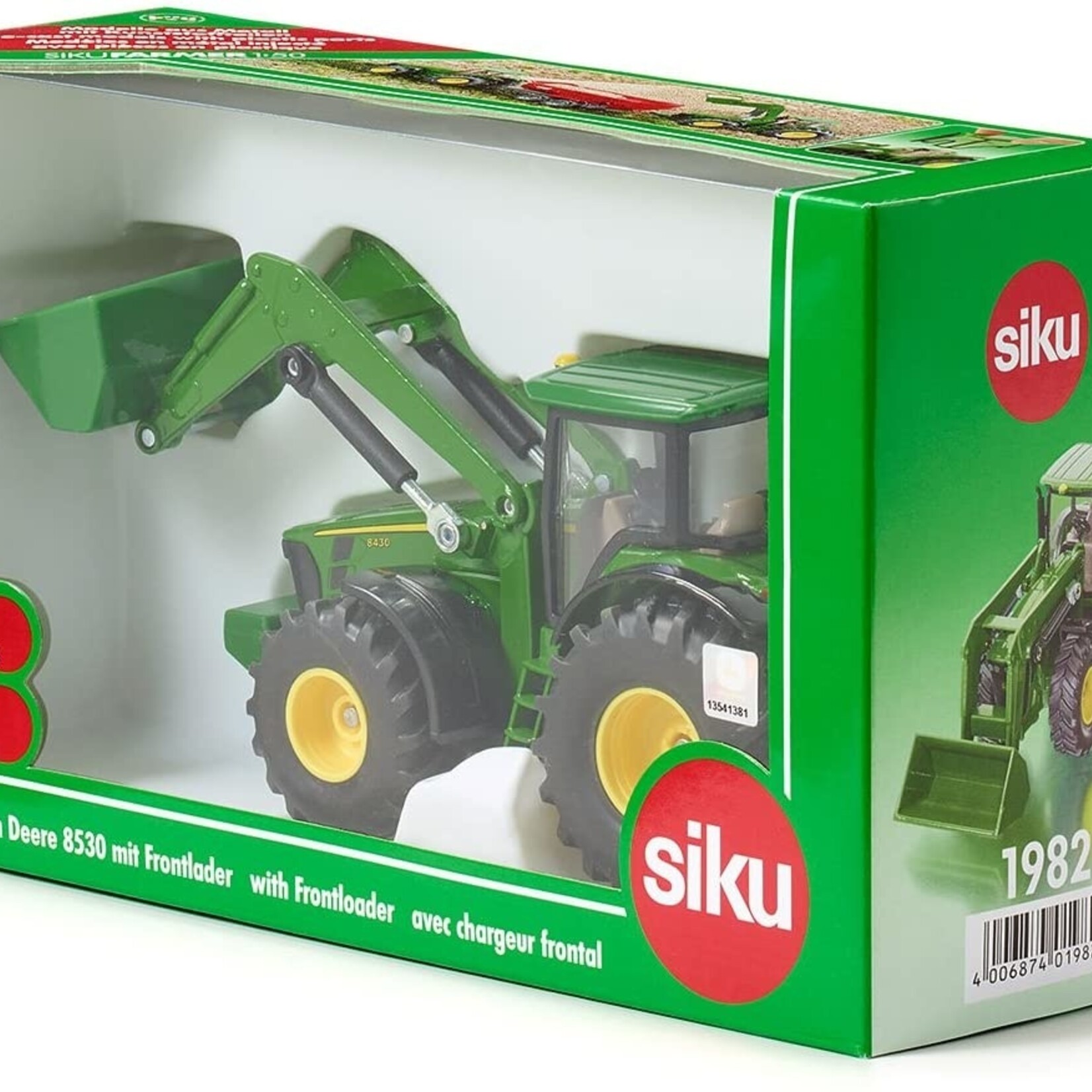 Siku Tracteur Siku John Deere 8430 avec chargeur frontal – 1:50