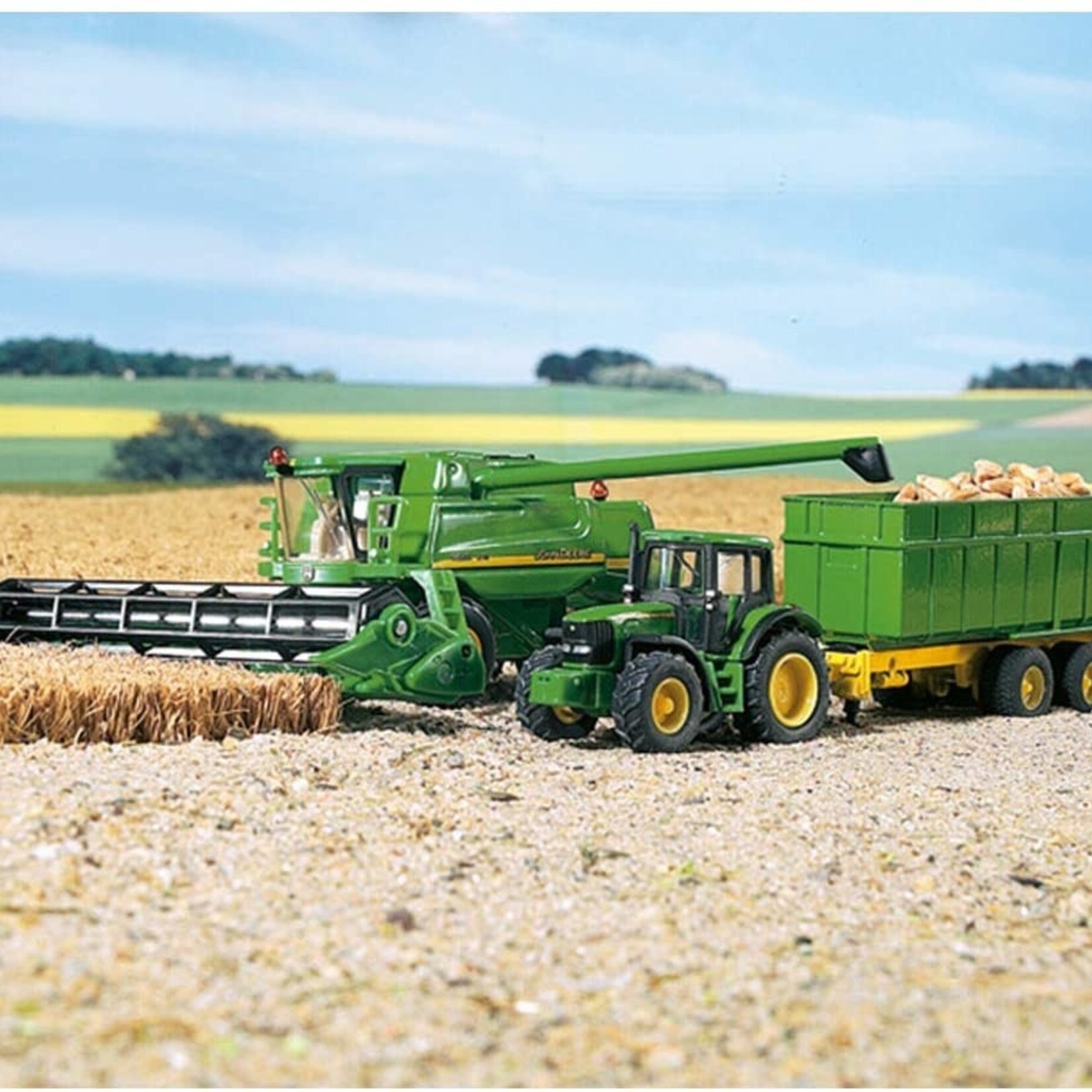 Siku Ensileuse Siku John Deere 9680i – 1:87