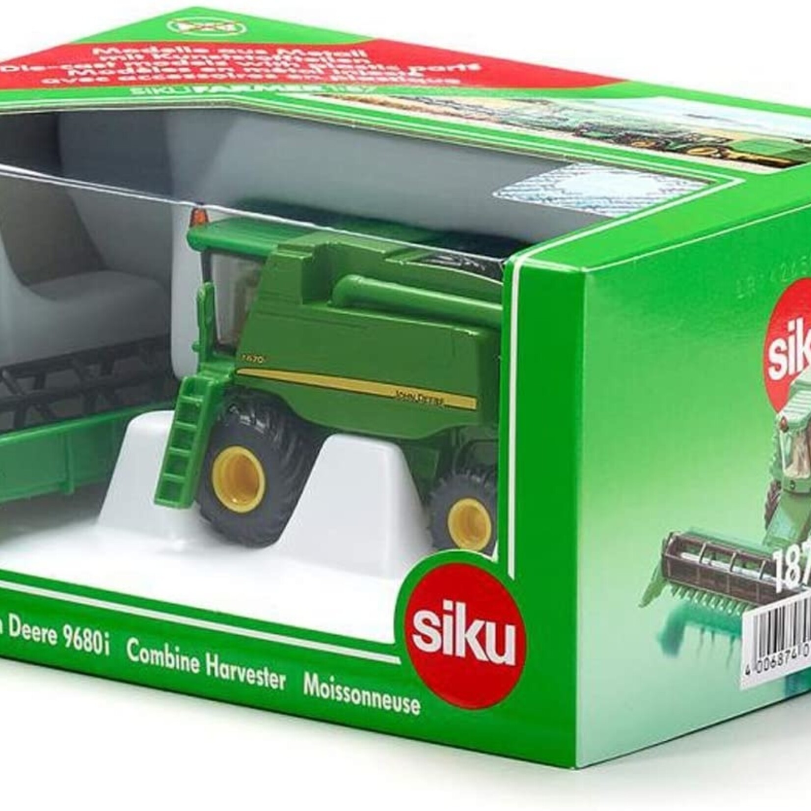 Siku Ensileuse Siku John Deere 9680i – 1:87