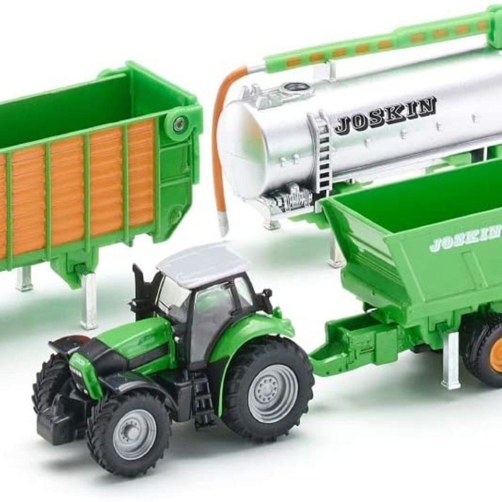 Siku Remorque Siku Deutz avec kit de remorques Joskin – 1:87