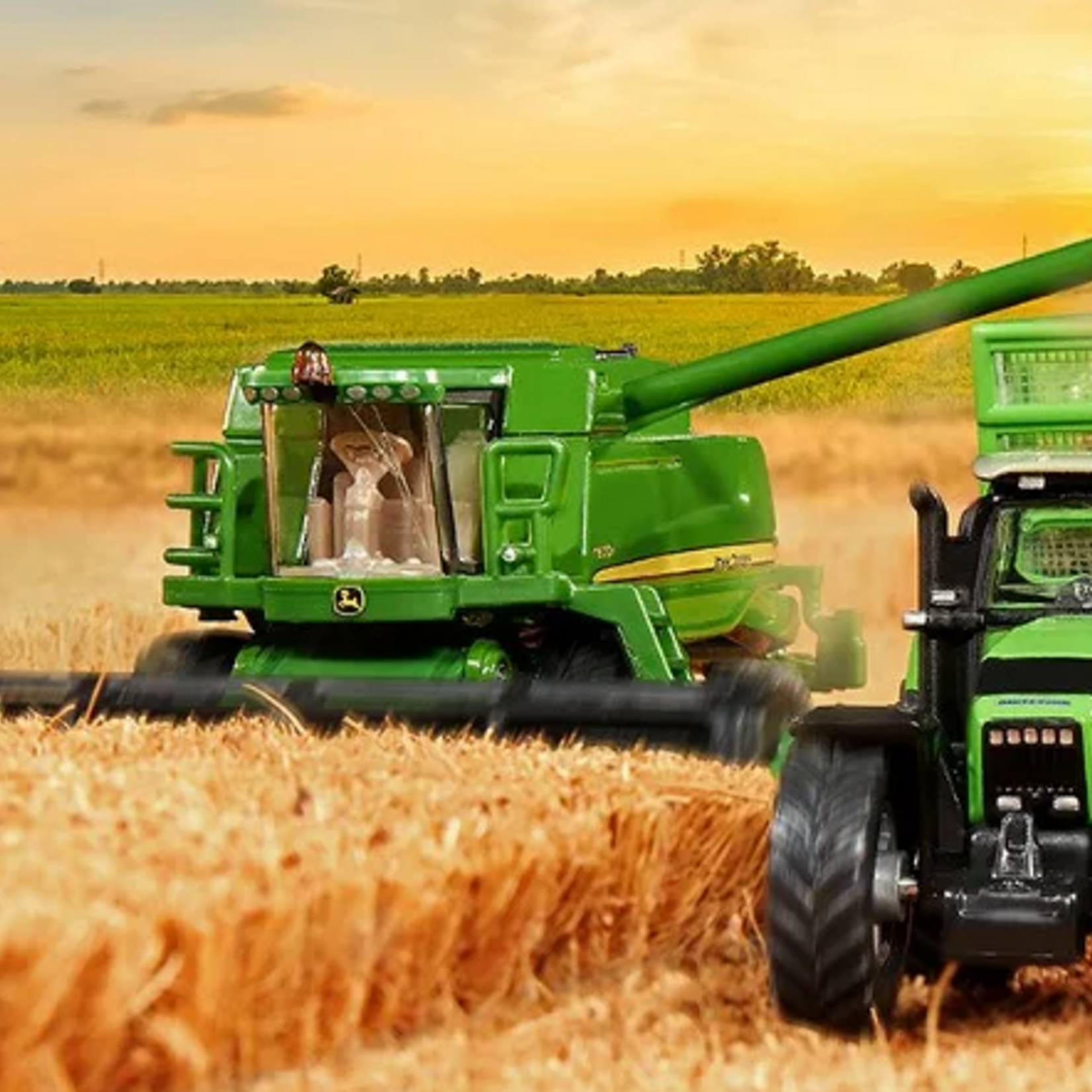 Siku Remorque Siku Deutz avec kit de remorques Joskin – 1:87