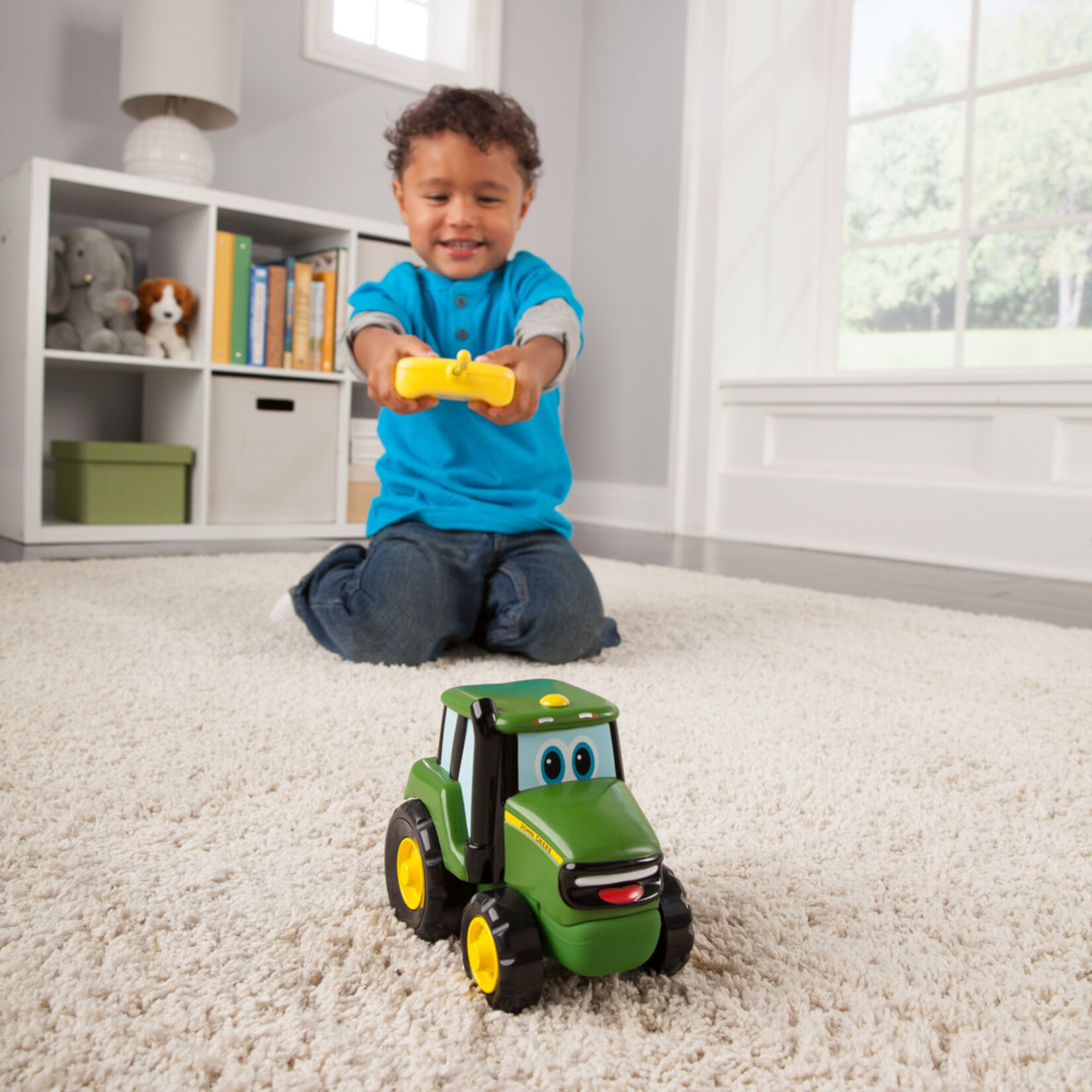 Britains Tracteur Britains John Deere Johnny avec télécommande