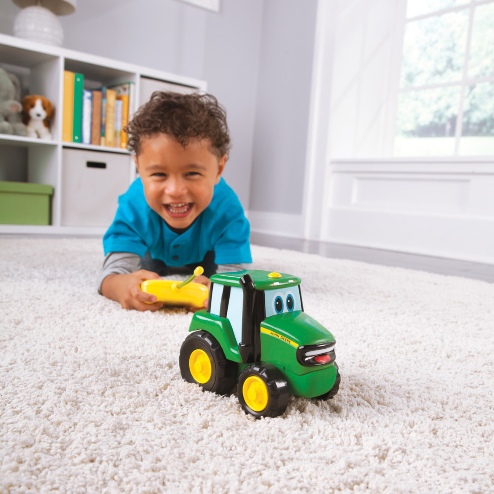 Britains Tracteur Britains John Deere Johnny avec télécommande