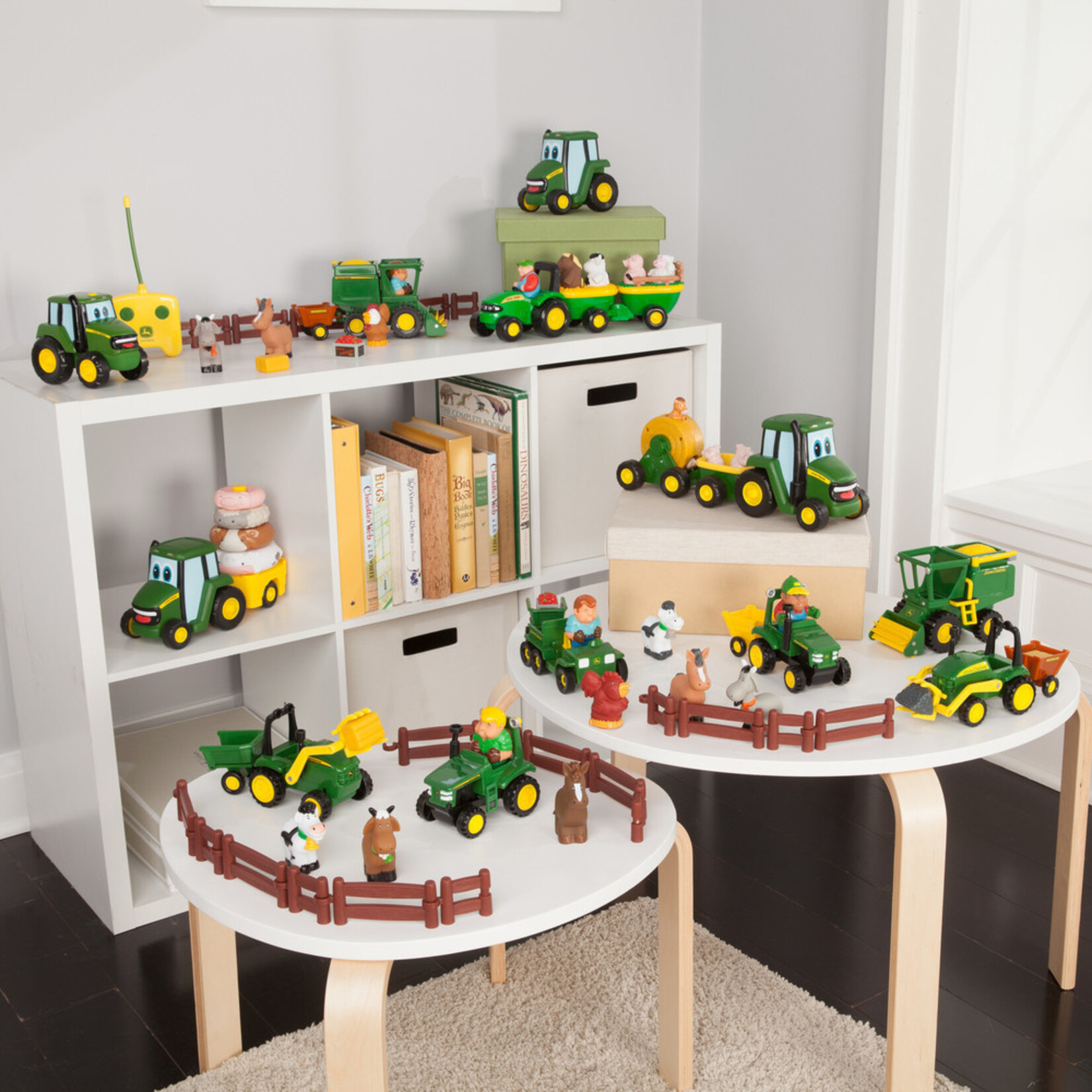Britains Tracteur Britains John Deere Johnny avec télécommande
