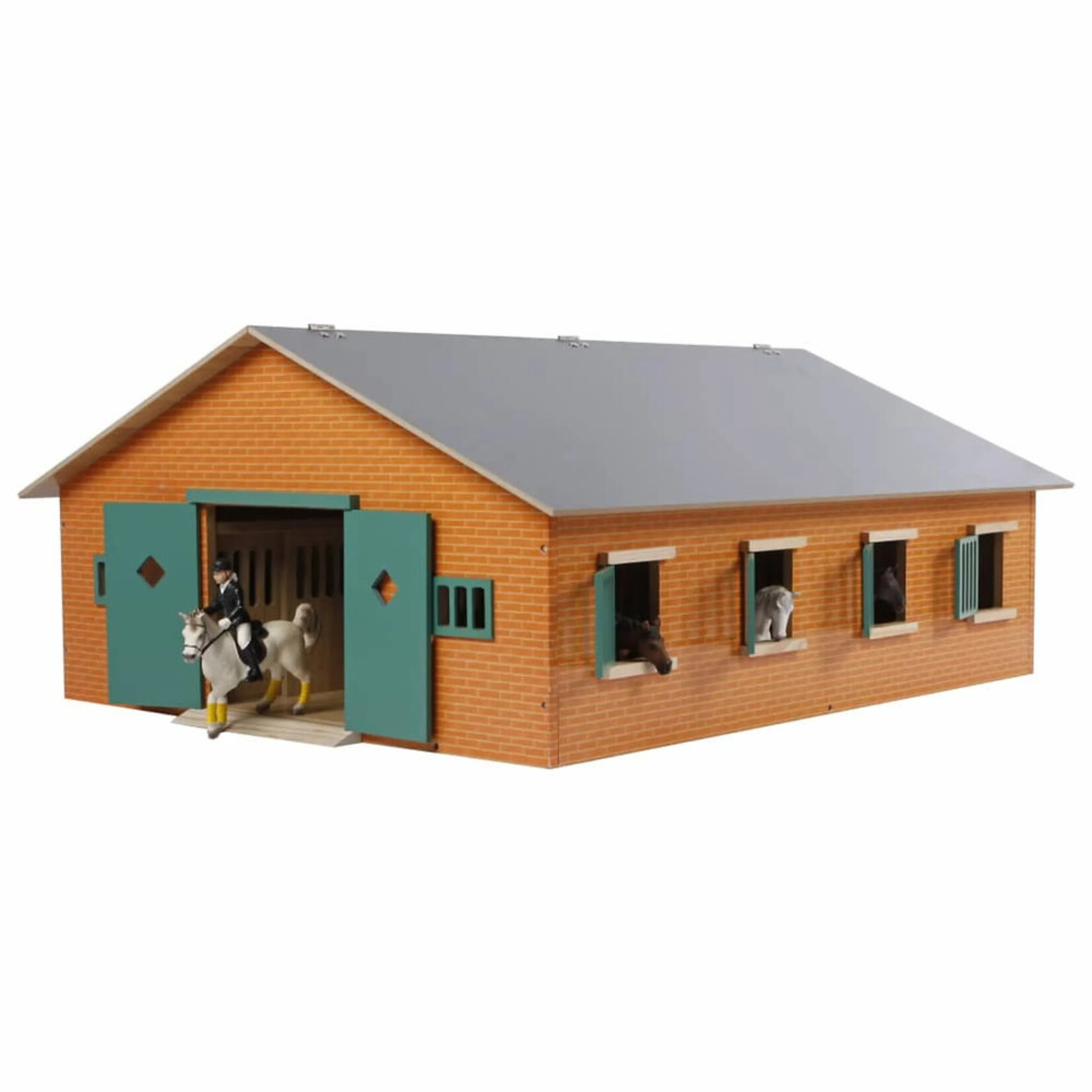 Kids Globe Écurie miniature Kids Globe 72,5x60x37,5cm – 1:24