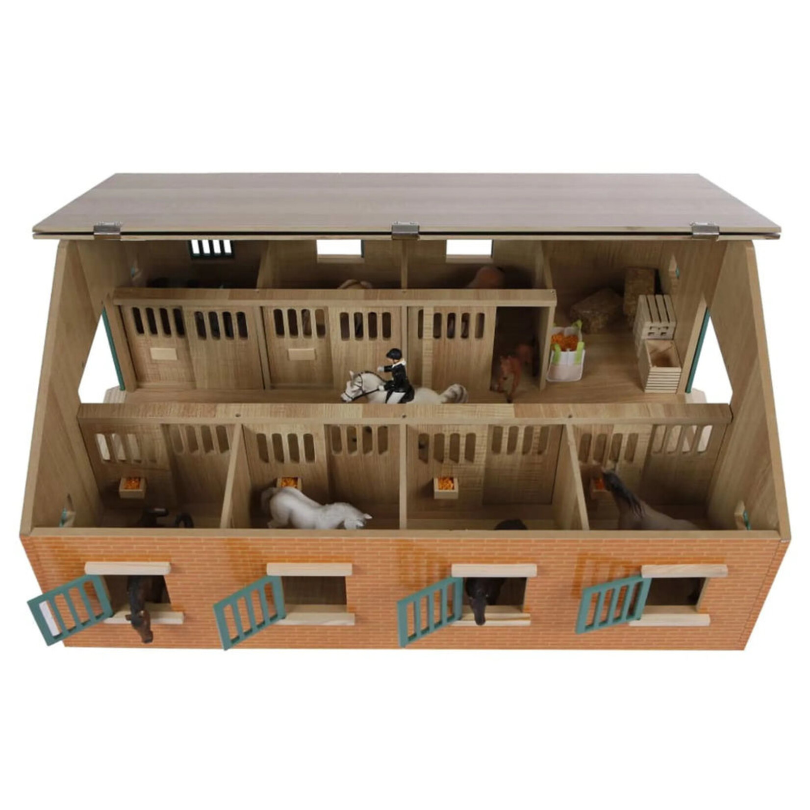 Kids Globe Écurie miniature Kids Globe 72,5x60x37,5cm – 1:24
