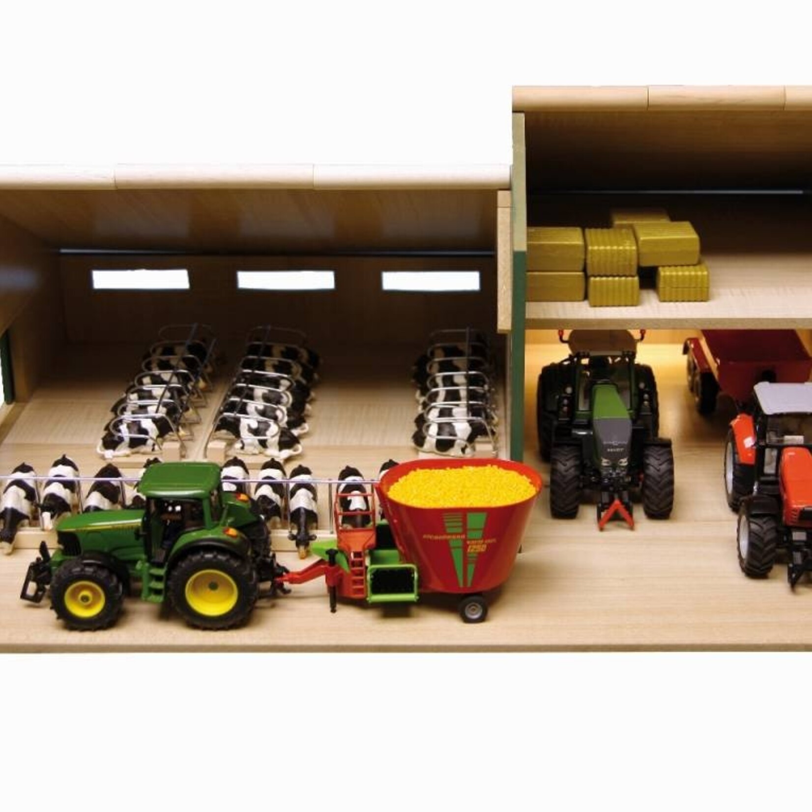 Kids Globe Étable miniature Kids Globe hangar – 1:32